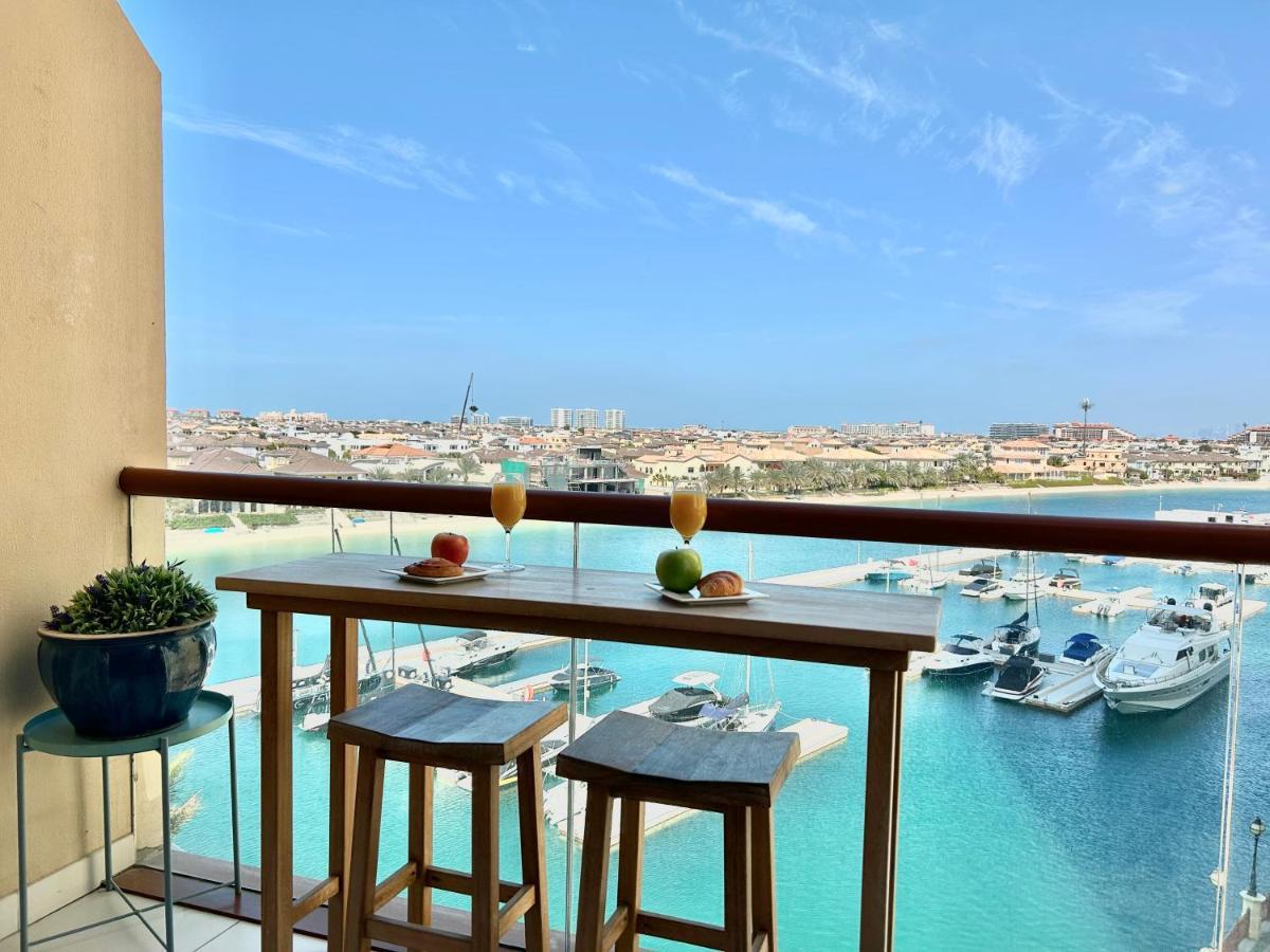 Luxury On The Palm With Marina View Balcony Apartment