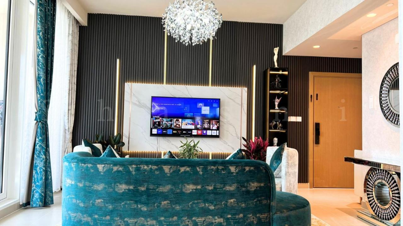 The Shrashi Suites, Creek Harbour - Paradise On The Island With Skyline & Burj Khaleefa View Holiday home