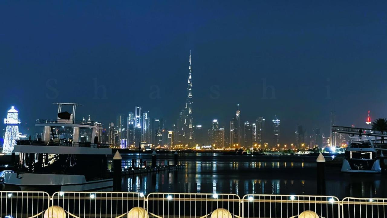 The Shrashi Suites, Creek Harbour - Paradise On The Island With Skyline & Burj Khaleefa View Holiday home