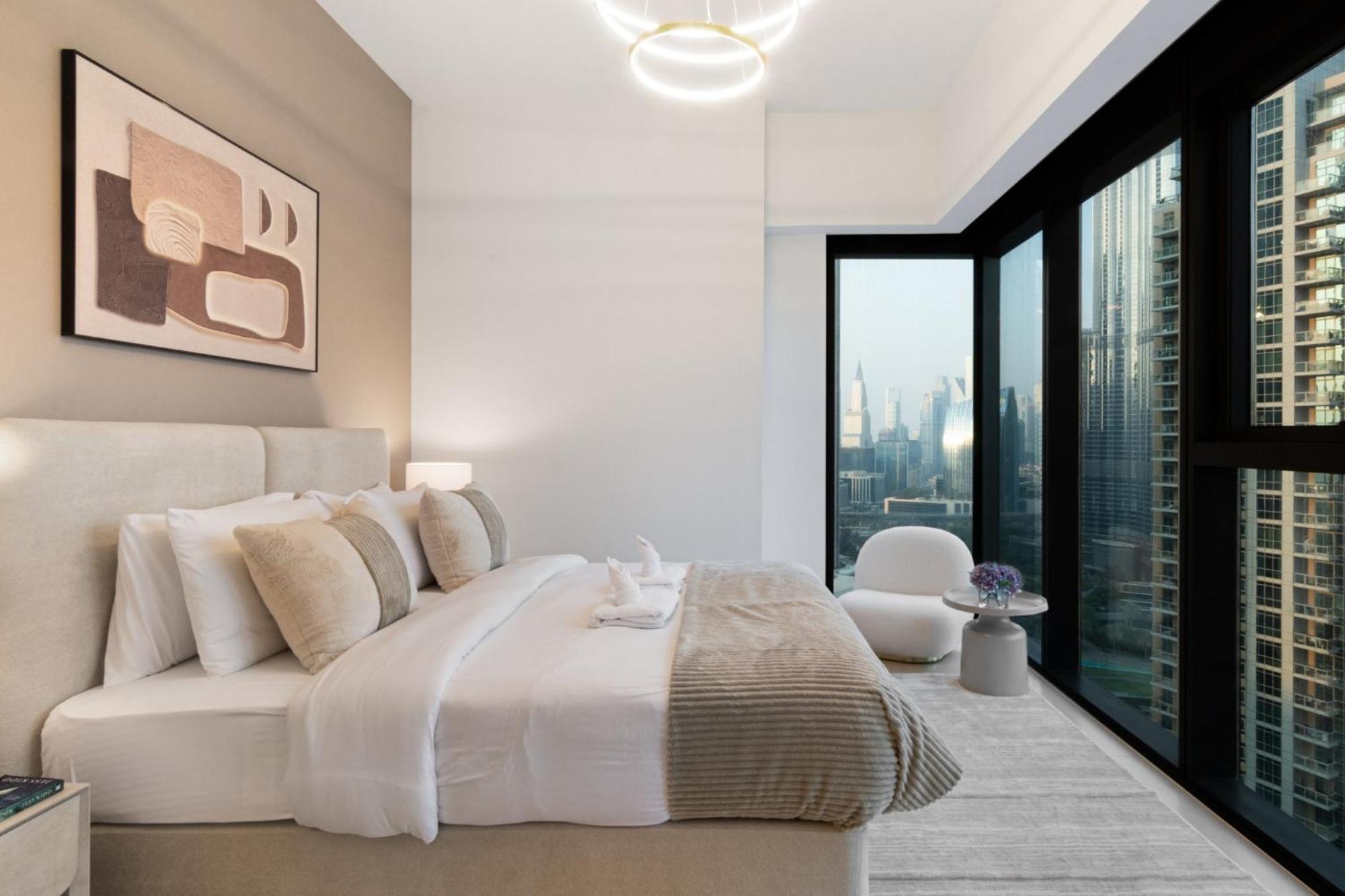 Apartment Spacious And Overlooking Burj & Fountains Dubai