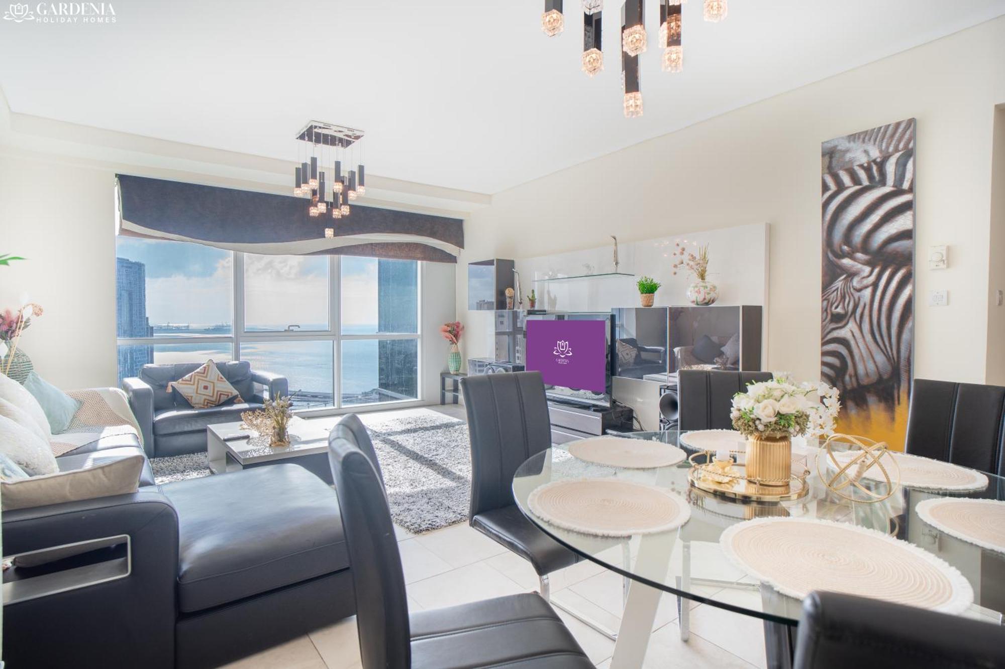Jbr - Al Fattan Marine 5 Star Residences, Panoramic Sea View By Gardenia Daire Dubai