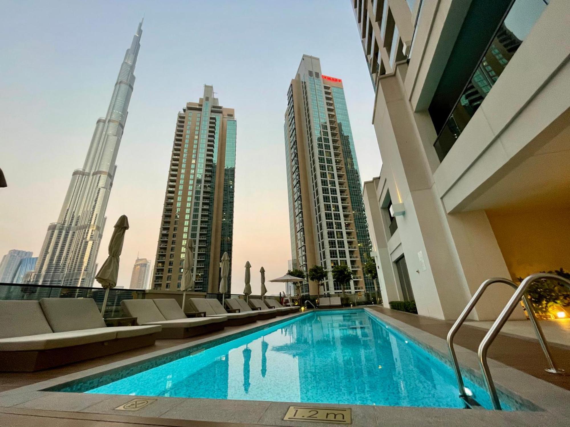 Apartment Chic Luxe 2br I High Floor L By Burj Khalifa & Mall I Pool L Gym *