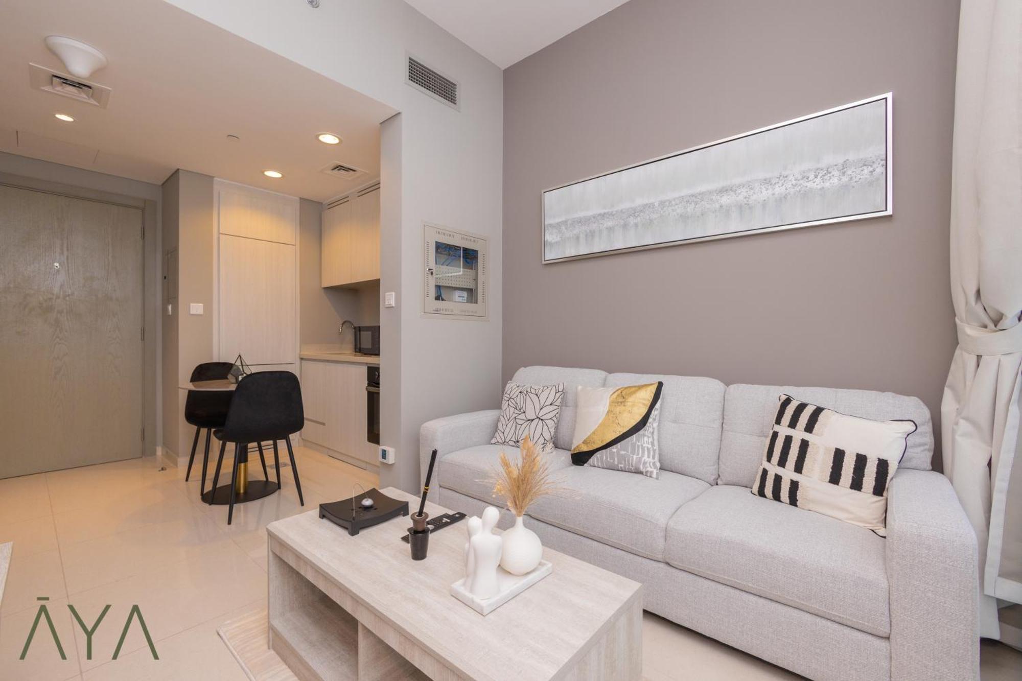 Apartment Aya Boutique - Aqua Canal One-bedroom Retreat At Zada Tower *