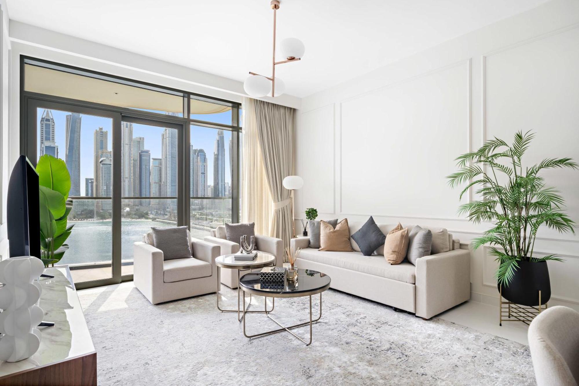 Silkhaus Full Marina View 2bdr In Unique New Tower Apartment Dubai