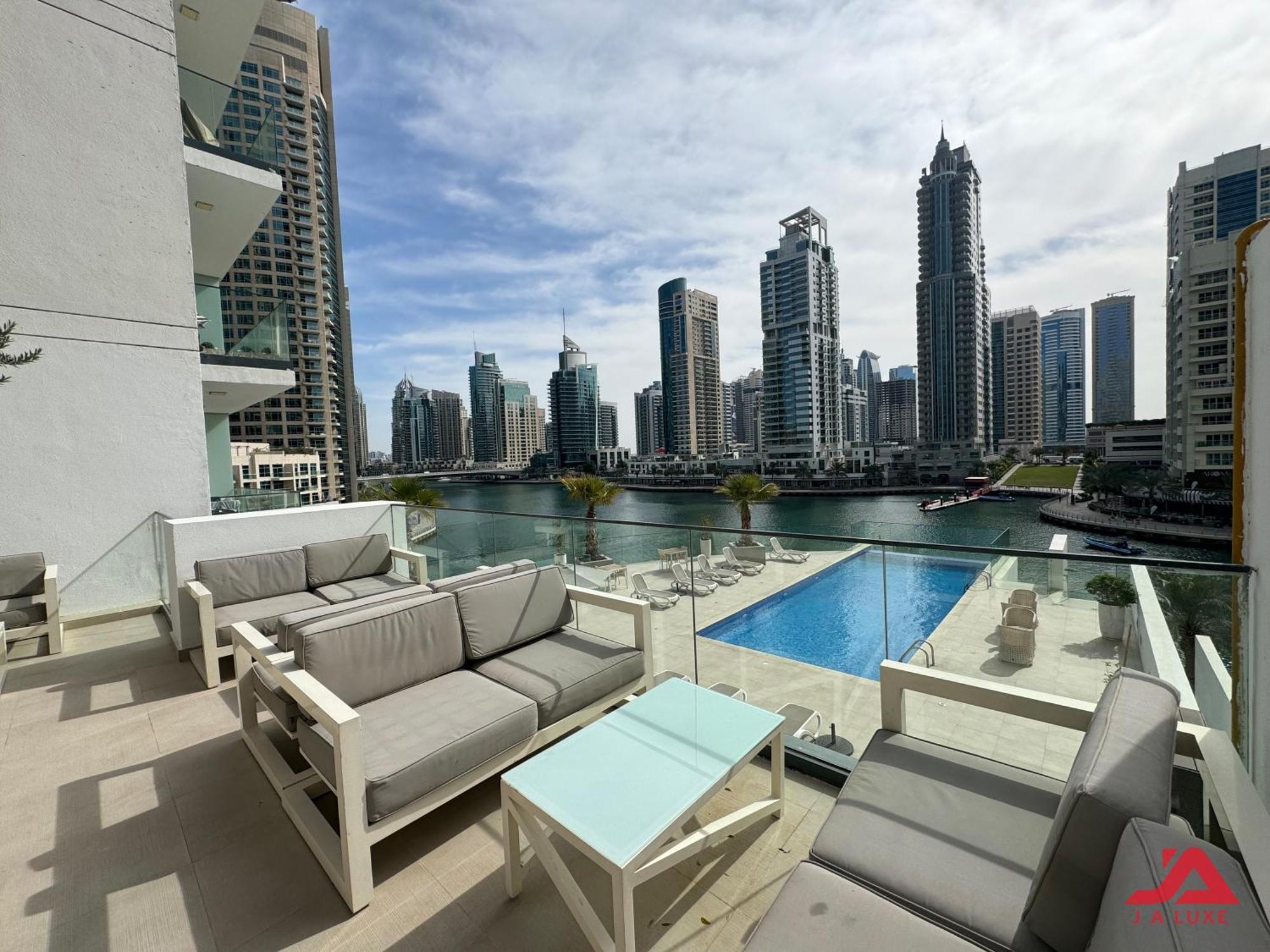 Daire Cozy Sea View Apt In Liv Tower, Marina Cozy Marina & Sea View Apt In Bay Central Tower With Modern Gym & Pool, Steps To Jbr Beach & Metro *