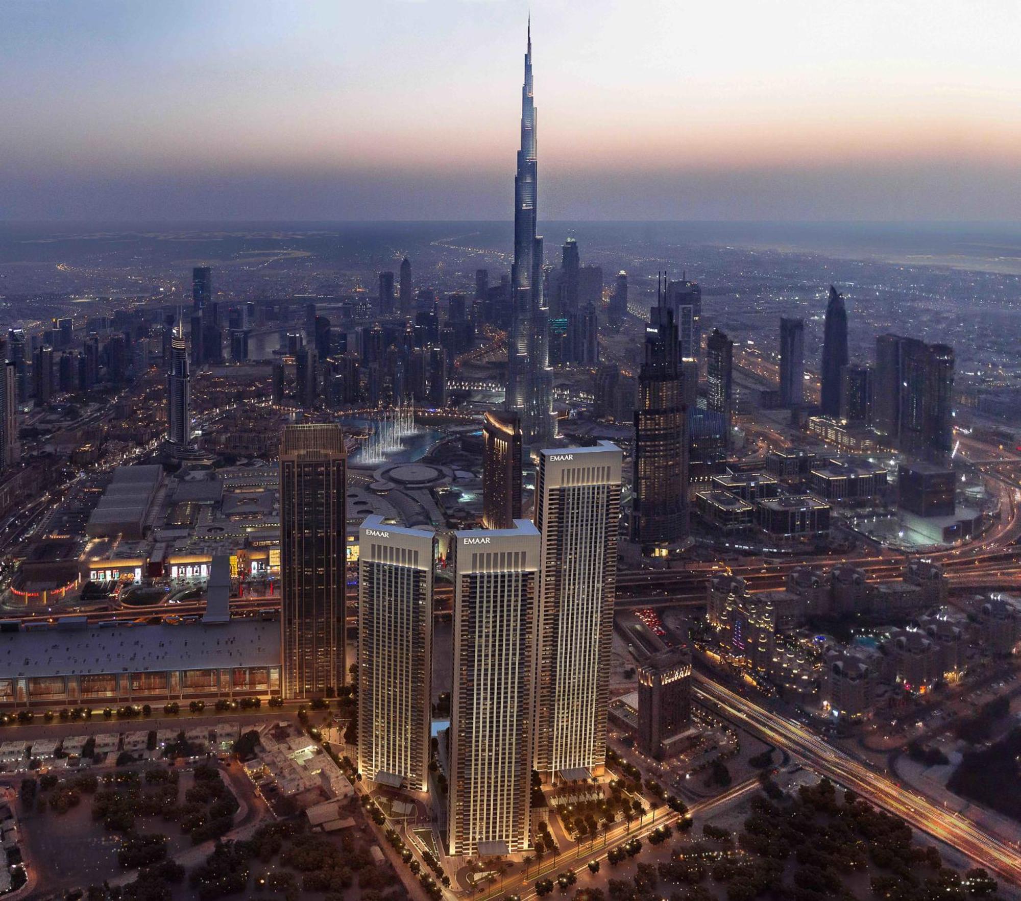 Super Luxury Elevated 2 Bedroom Full Burj Khalifa View Apartment Dubai
