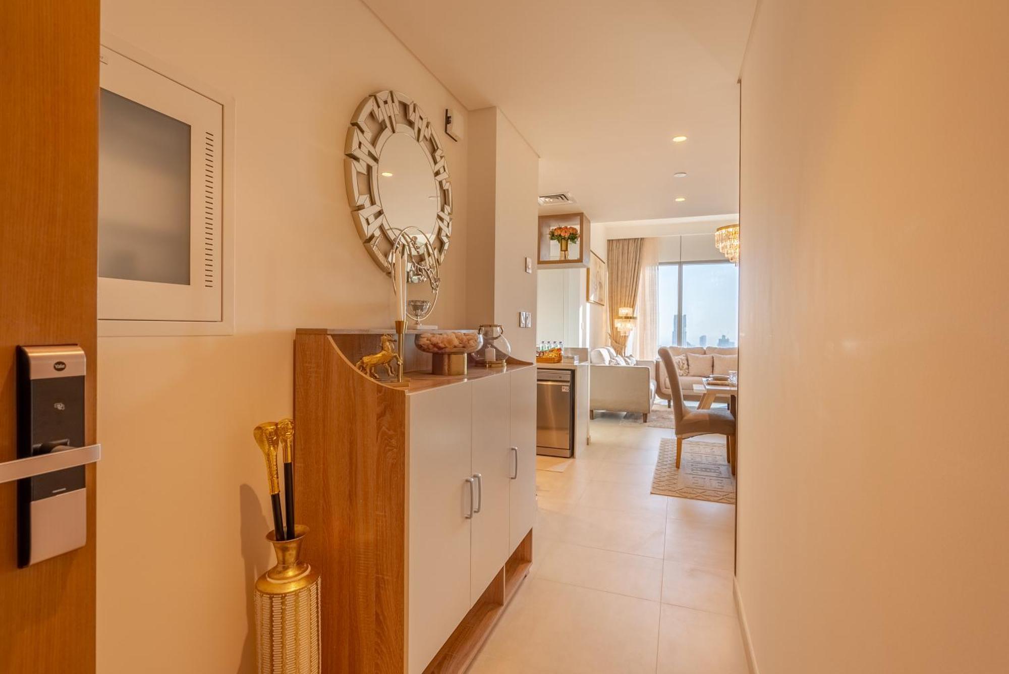 Super Luxury Elevated 2 Bedroom Full Burj Khalifa View Apartment