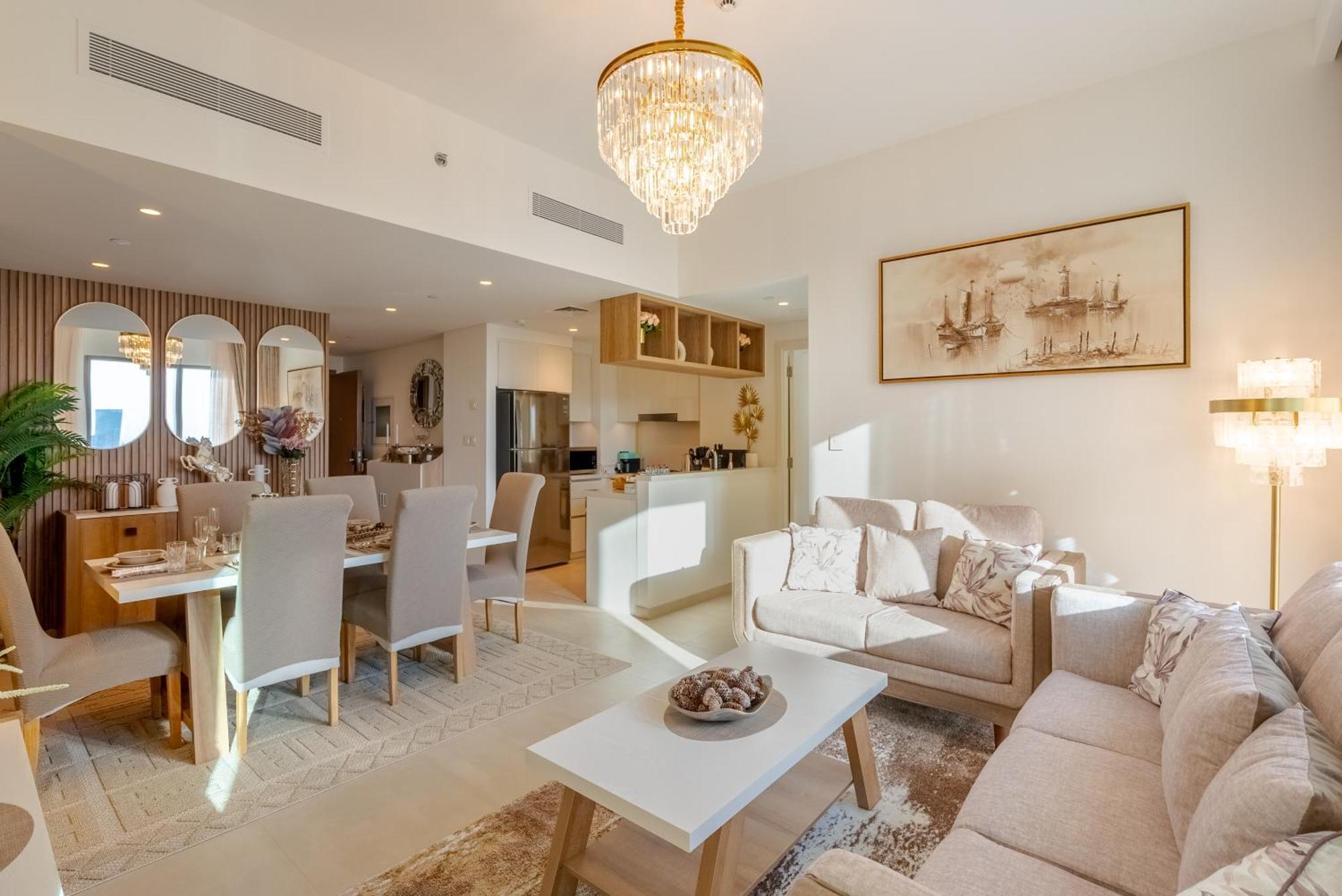 Apartment Super Luxury Elevated 2 Bedroom Full Burj Khalifa View