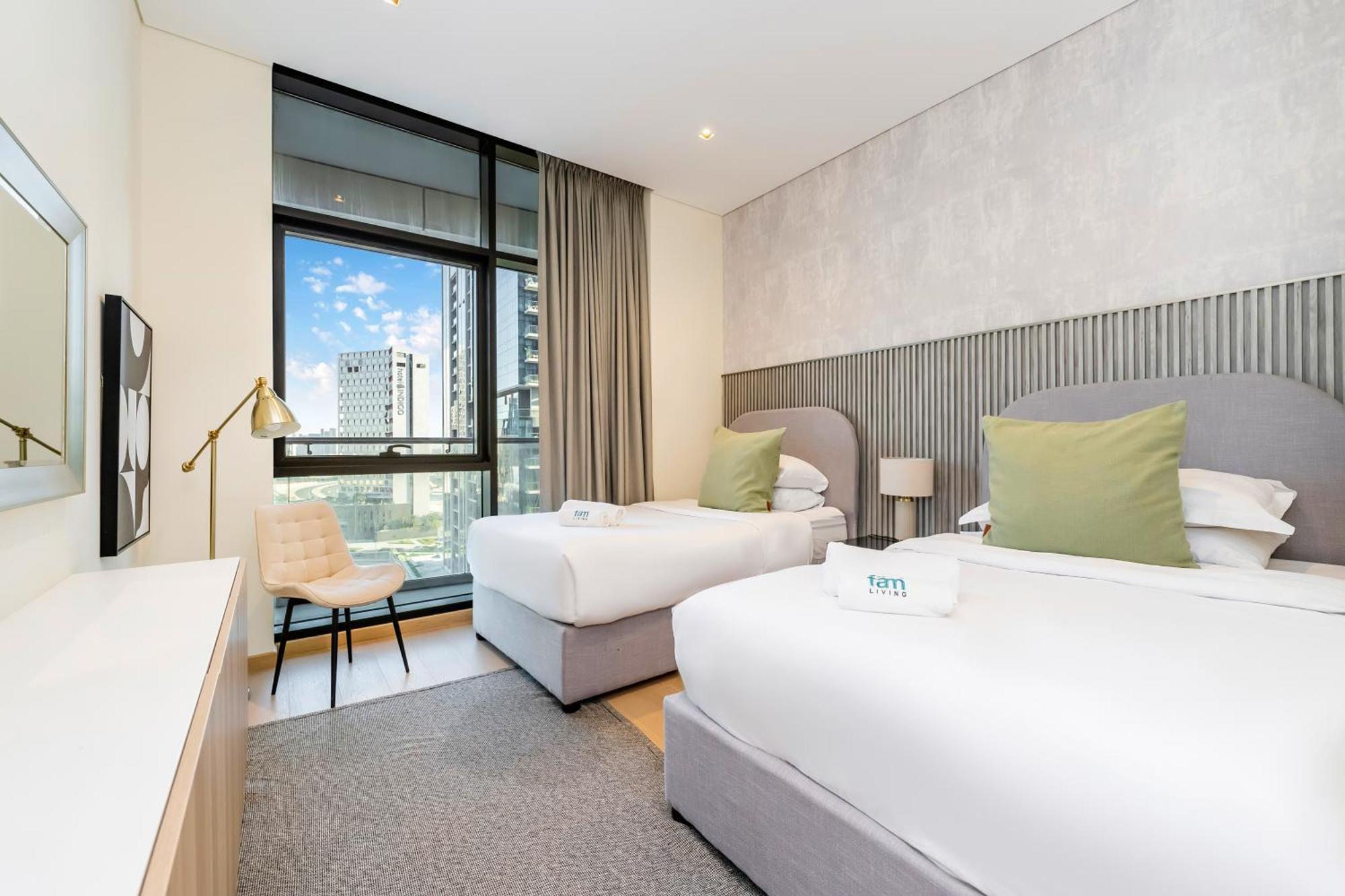 Apartment Fam Living - Rp Heights - 3 Mins Walk To Burj Khalifa & Mall Downtown Dubai
