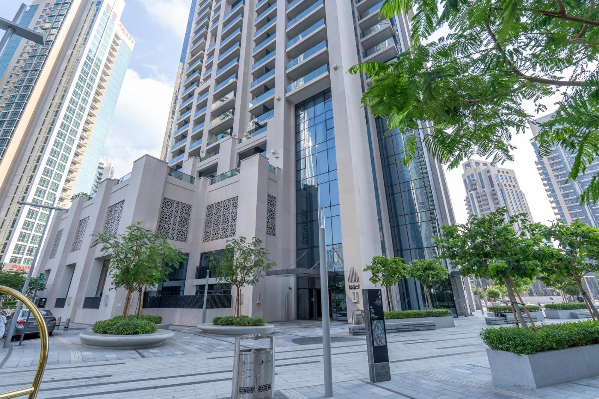Apartment Chic Luxe 2br I High Floor L By Burj Khalifa & Mall I Pool L Gym *