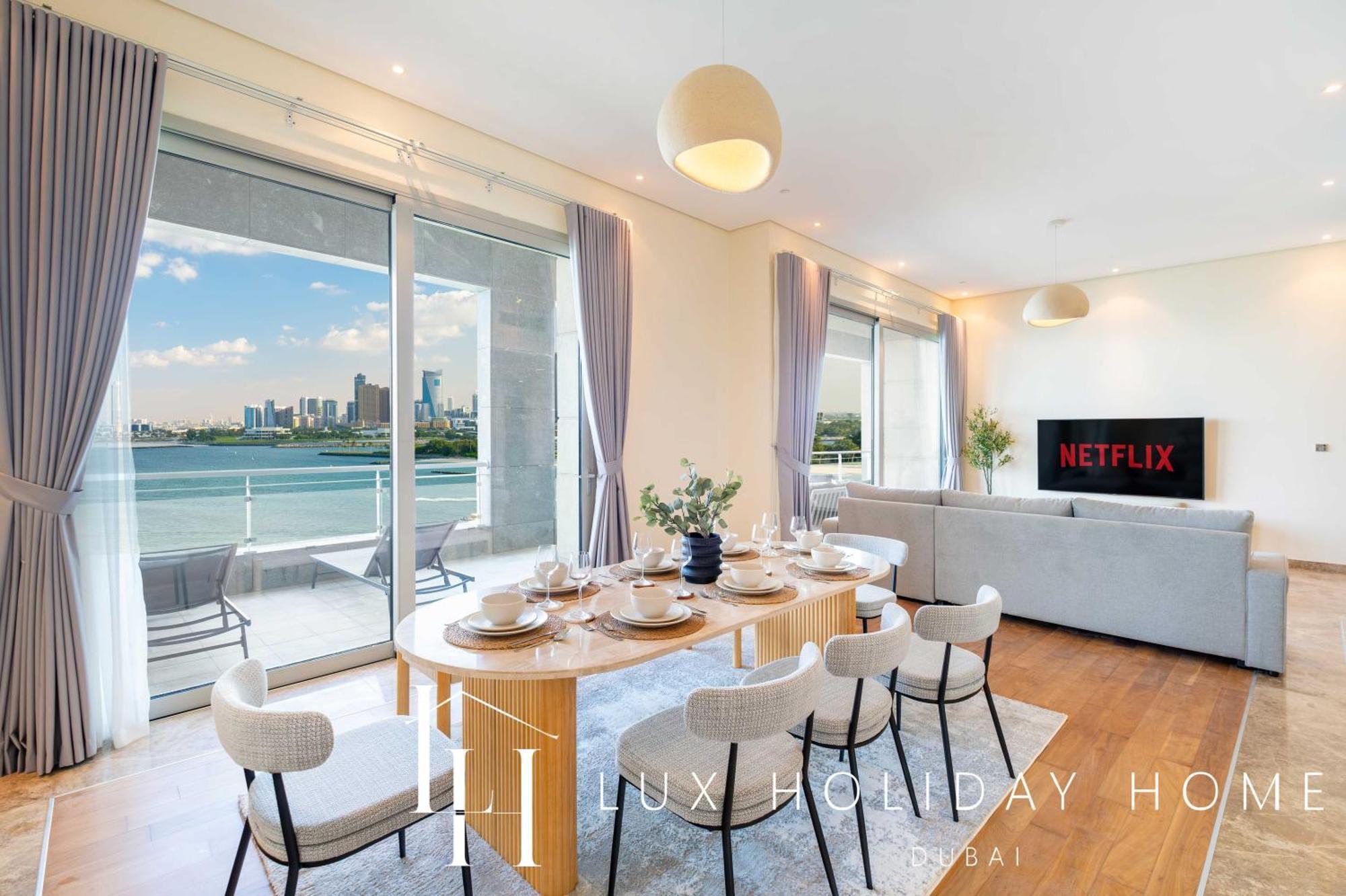 Apartment Lux The Palm Burj View
