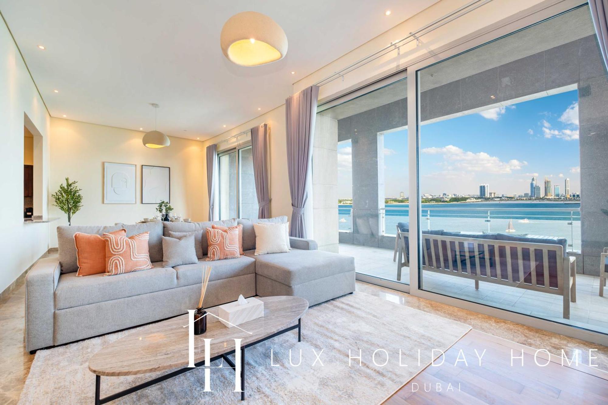 Apartment Lux The Palm Burj View Dubai