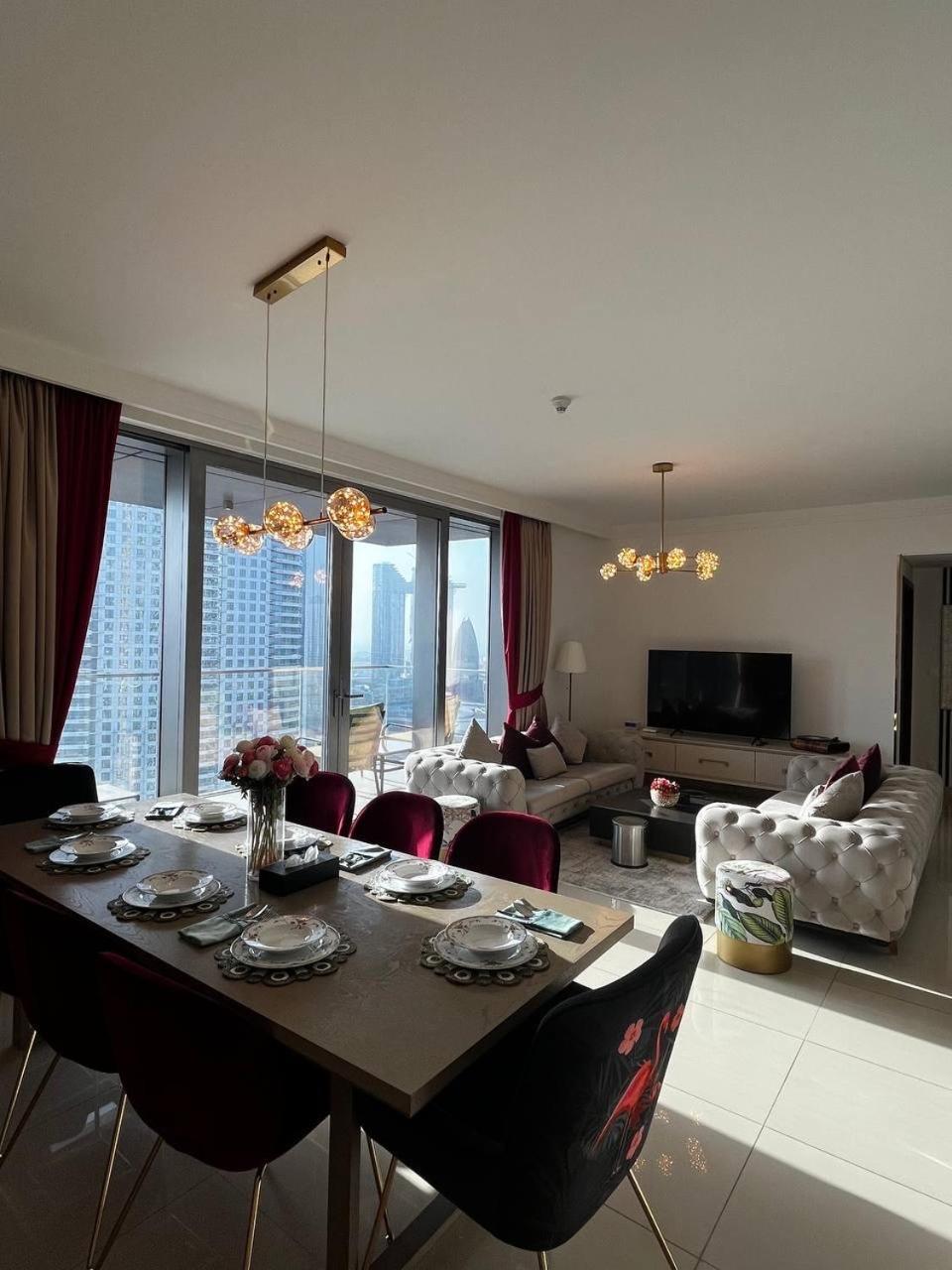 Daire Burj Khalifa View, 3 Bedroom In Boulevard Point, Connected To Mall *