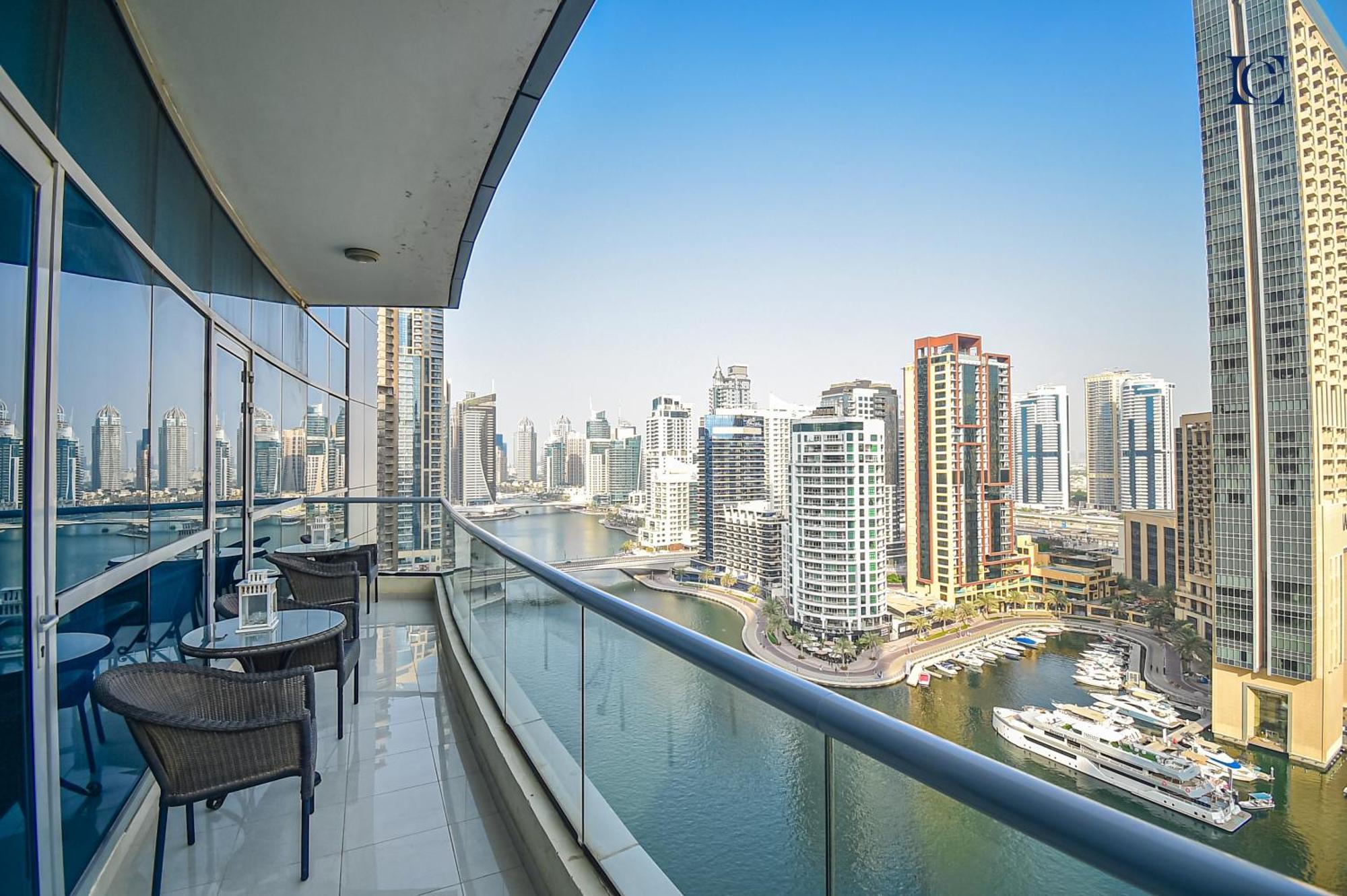 Apartment Luxury Escapes - 1br With Stunning Marina View - Bay Marina Dubai
