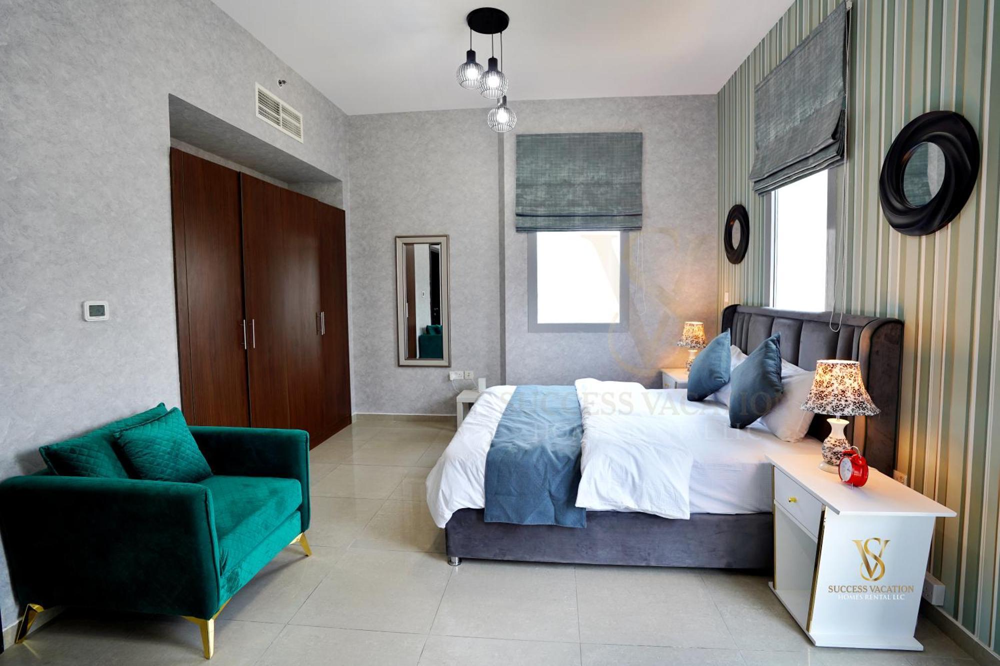 Marina , Success Luxury Apartments, Near Jbr And Metro Station-daily Free Housekeeping Included Daire Dubai