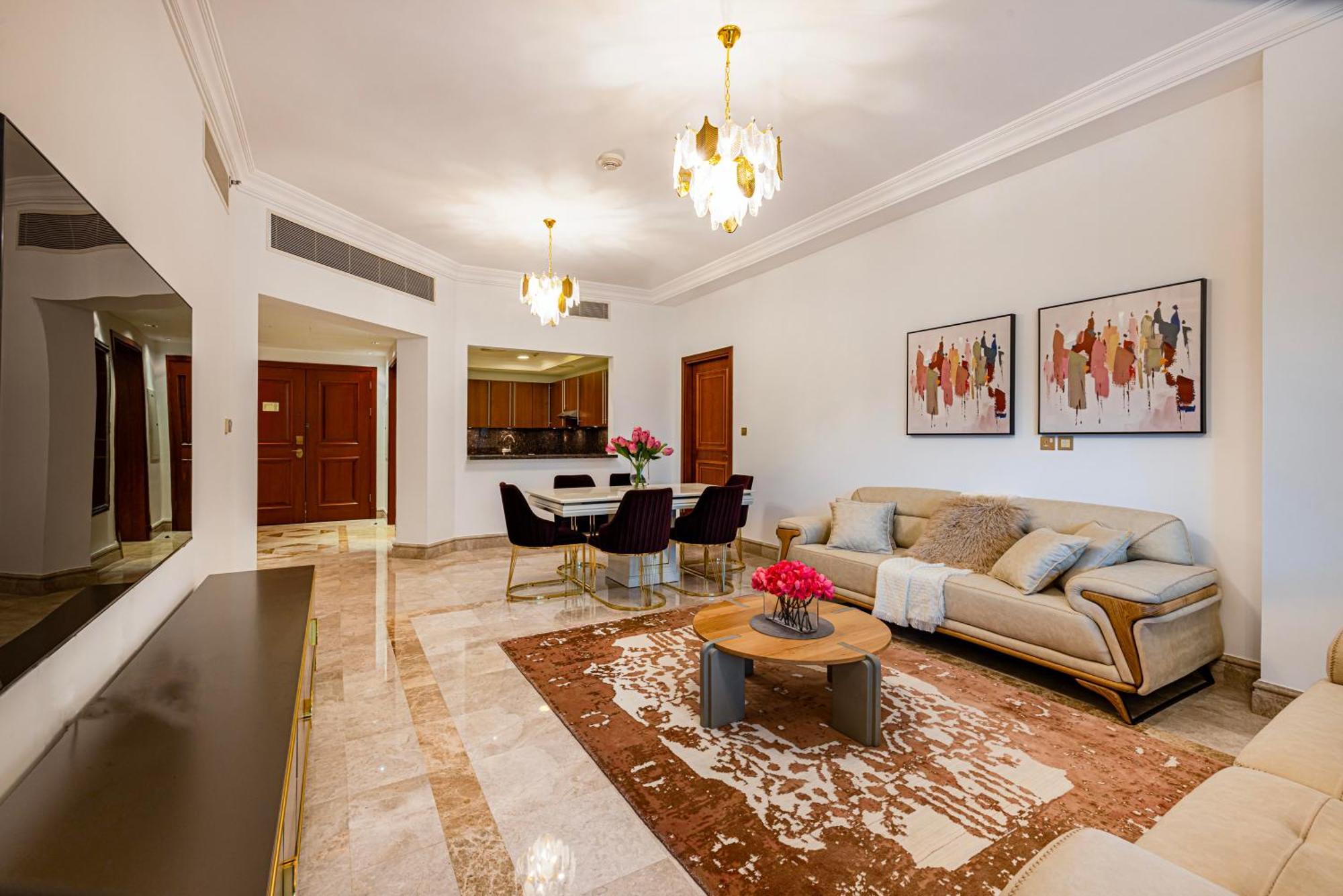 Apartment Fairmont North 2br Sea View Huge Terrace Dubai