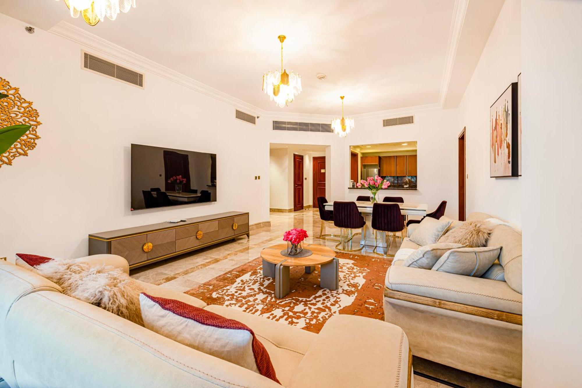 Apartment Fairmont North 2br Sea View Huge Terrace Dubai