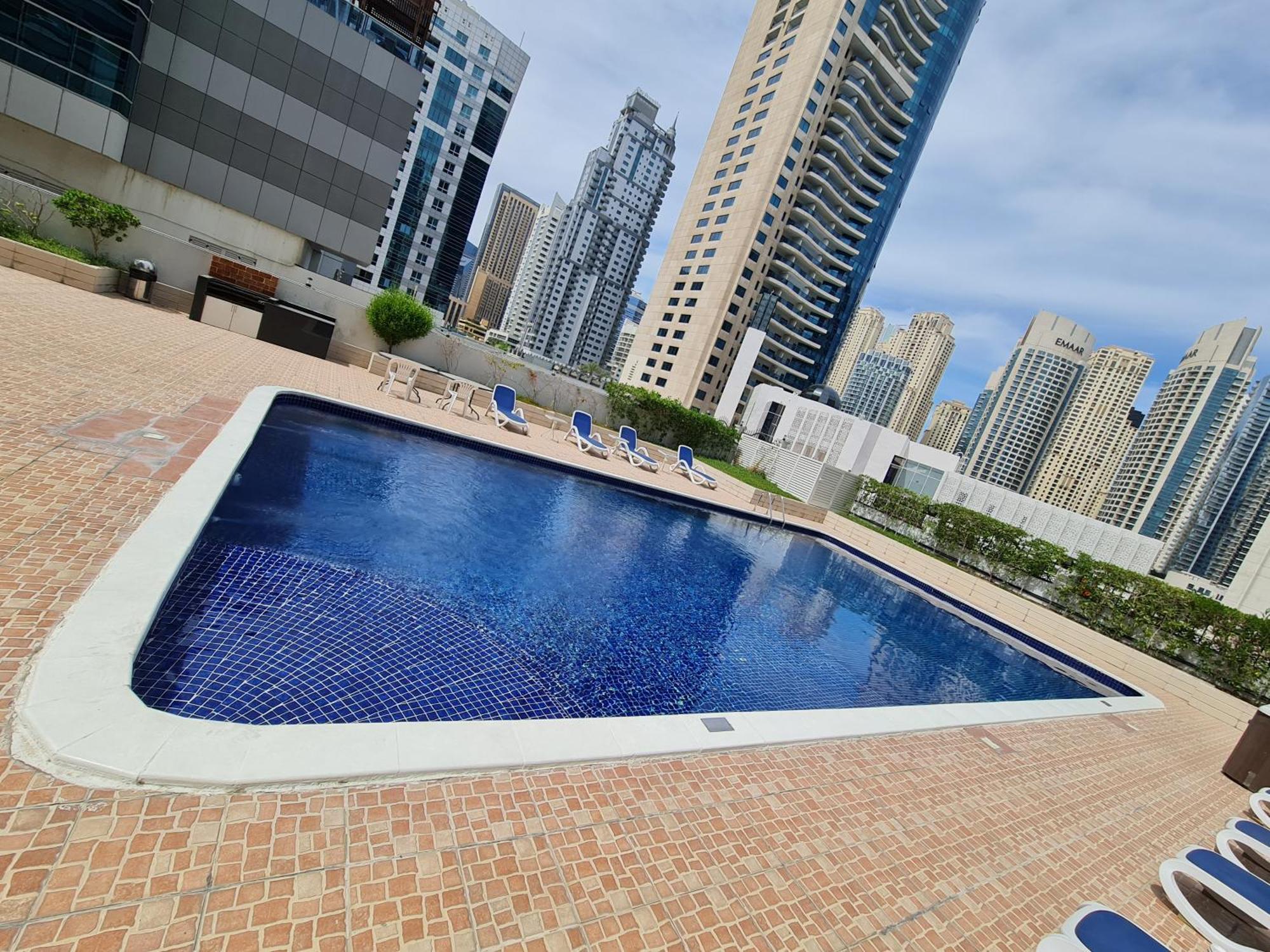 Marco Polo - 1br With Marina Views, Near Metro & Marina Mall *