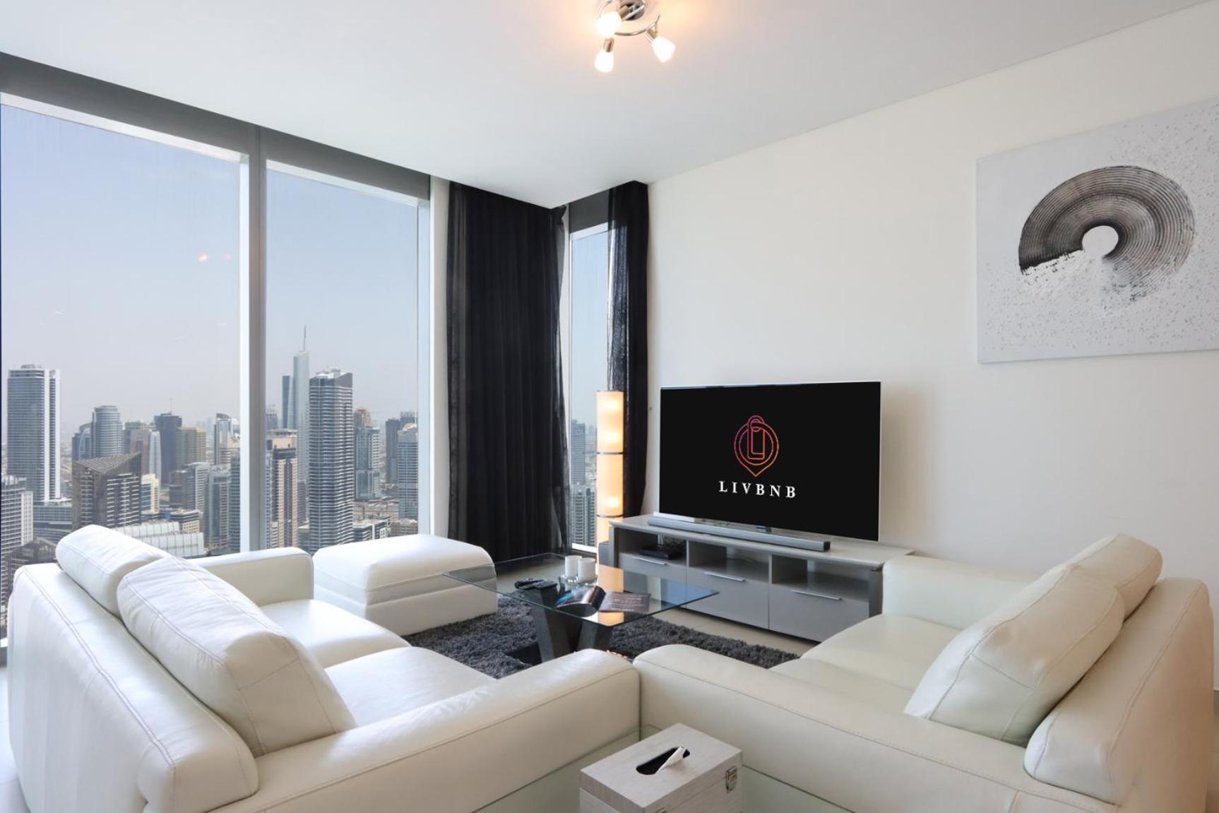 Apartamento Livbnb - Sea, & Marina View, 3br At 5242 Dubai