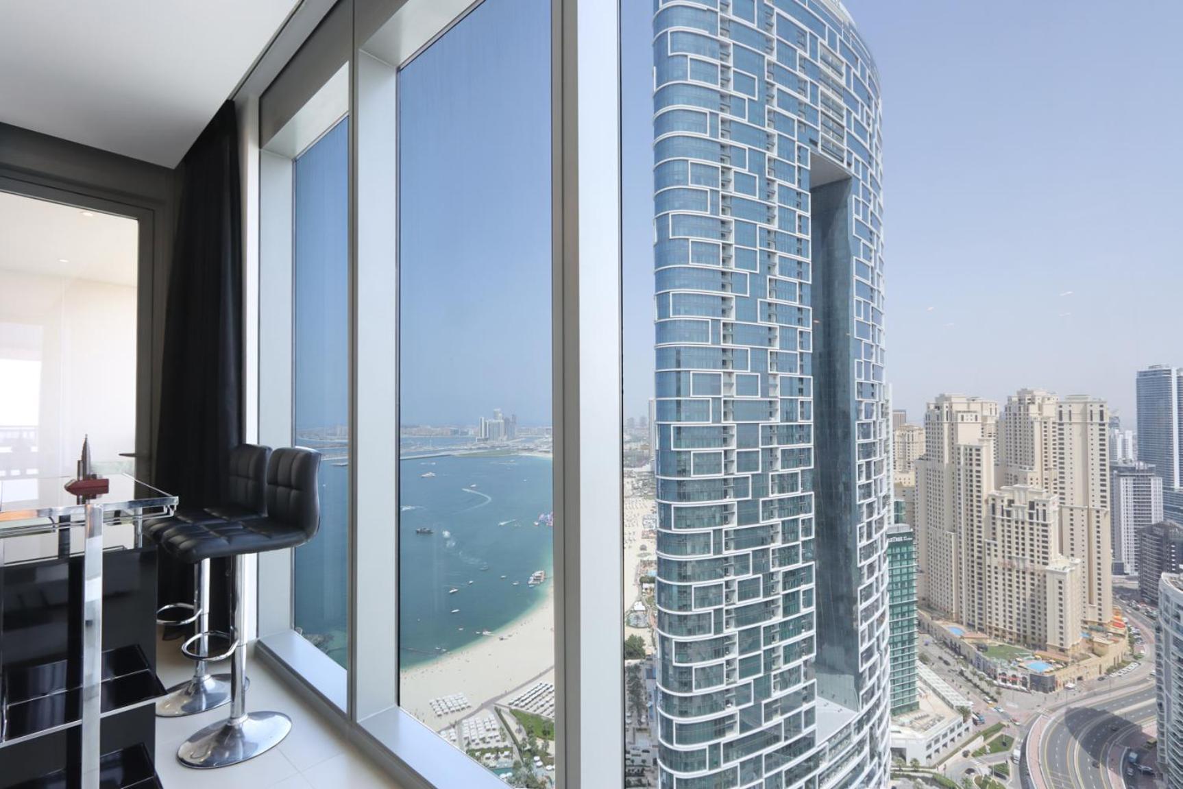 Livbnb - Sea, & Marina View, 3br At 5242 * Dubai