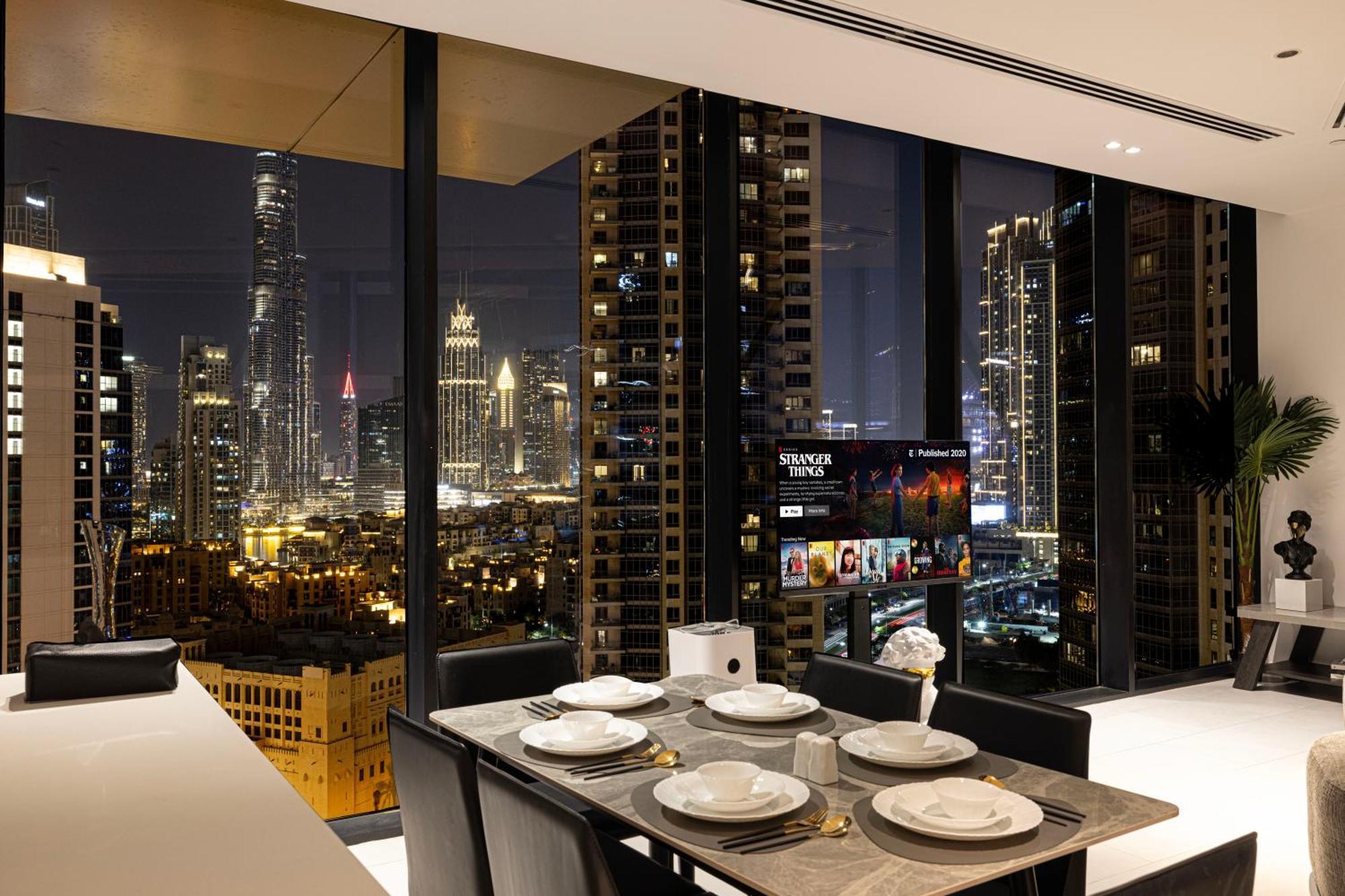 Amazonian Lux 2 Br-burj Khalifa And Fountains View Apartment *