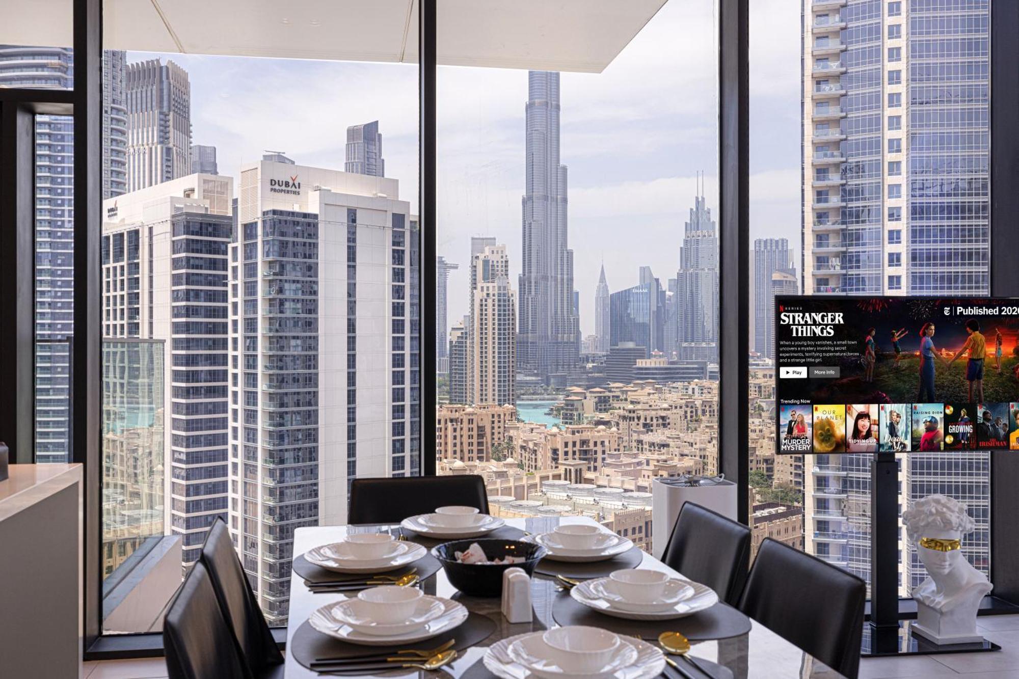 Amazonian Lux 2 Br-burj Khalifa And Fountains View Apartment