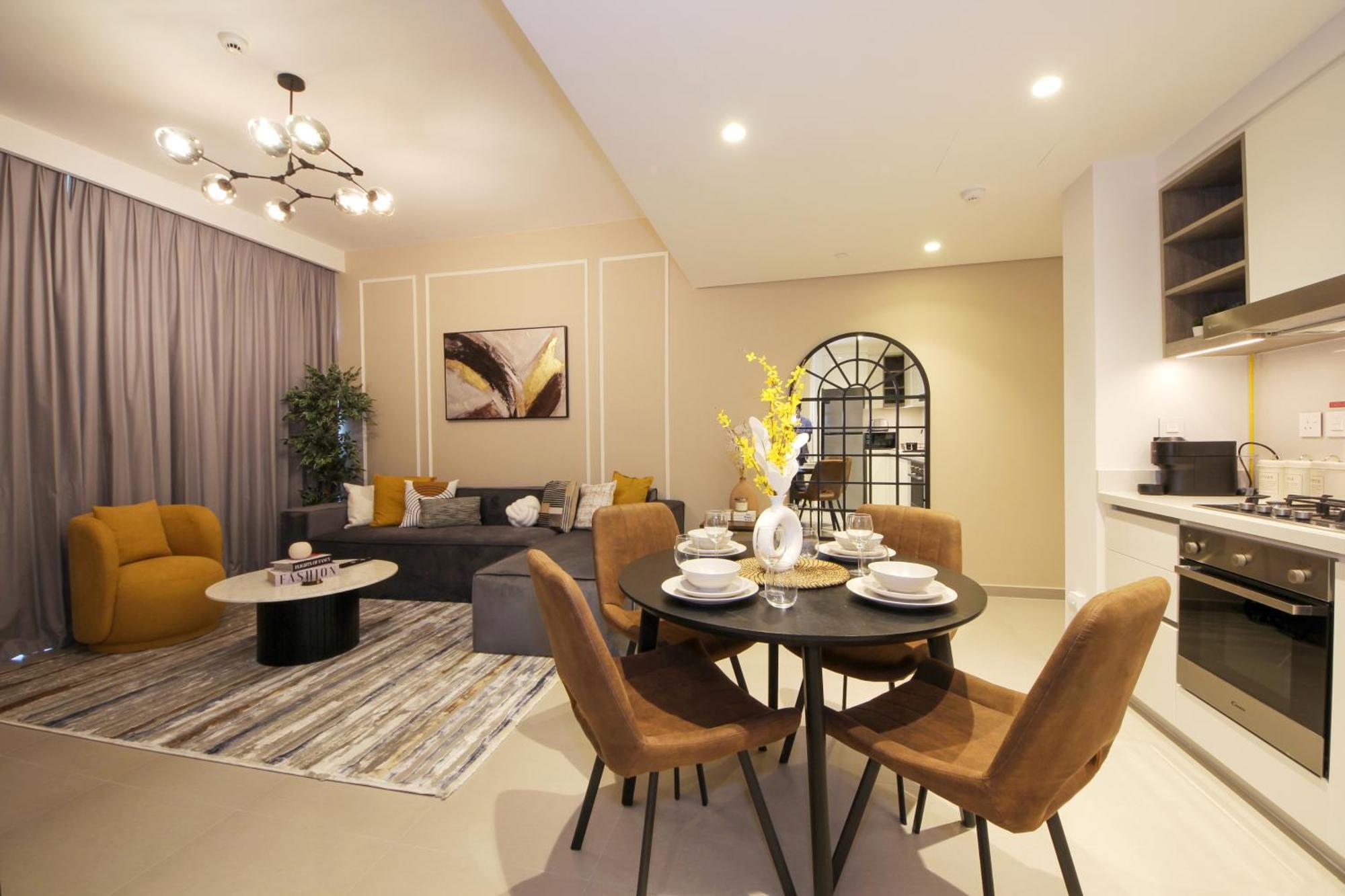 Rh -skyline Serenity, High-floor Oasis In Downtown, 8 Mins Walk To Burj Khalifa Dubai
