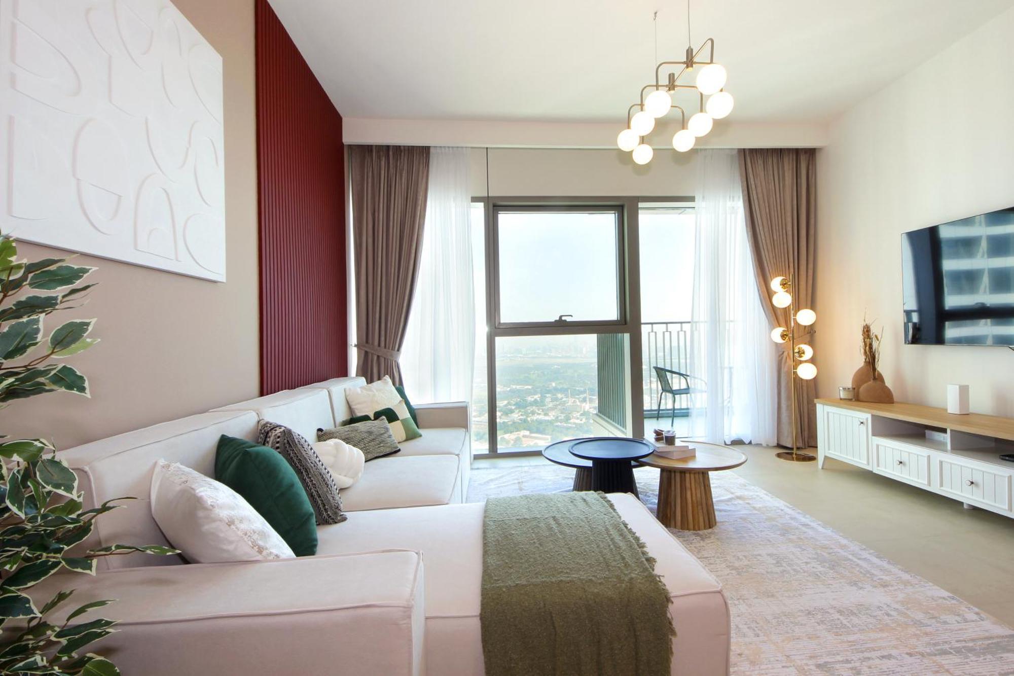 Rh- Luxury Living, 1-bedroom Near Difc, High Floor, 8 Mins Walk To Mall Apartment *