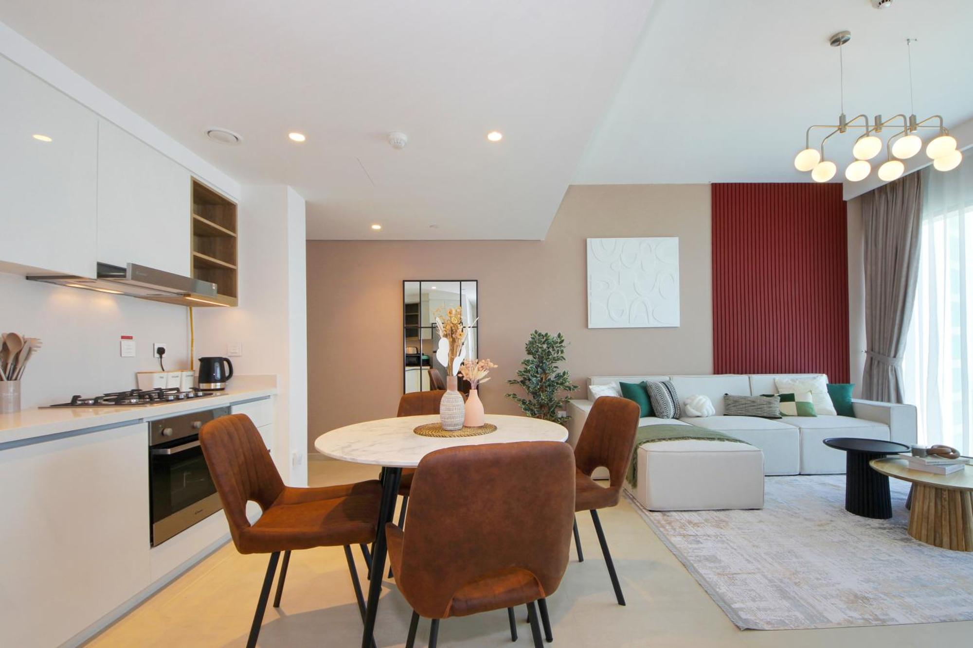 Apartment Rh- Luxury Living, 1-bedroom Near Difc, High Floor, 8 Mins Walk To Mall