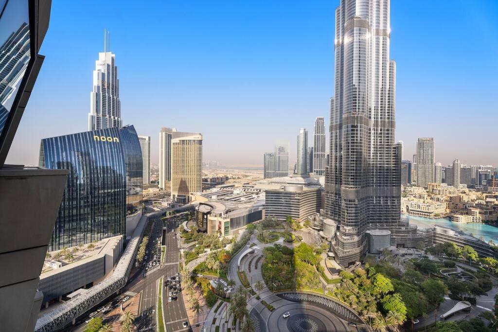 Daire First Class 3br Burj Khalifa & Fountain View *