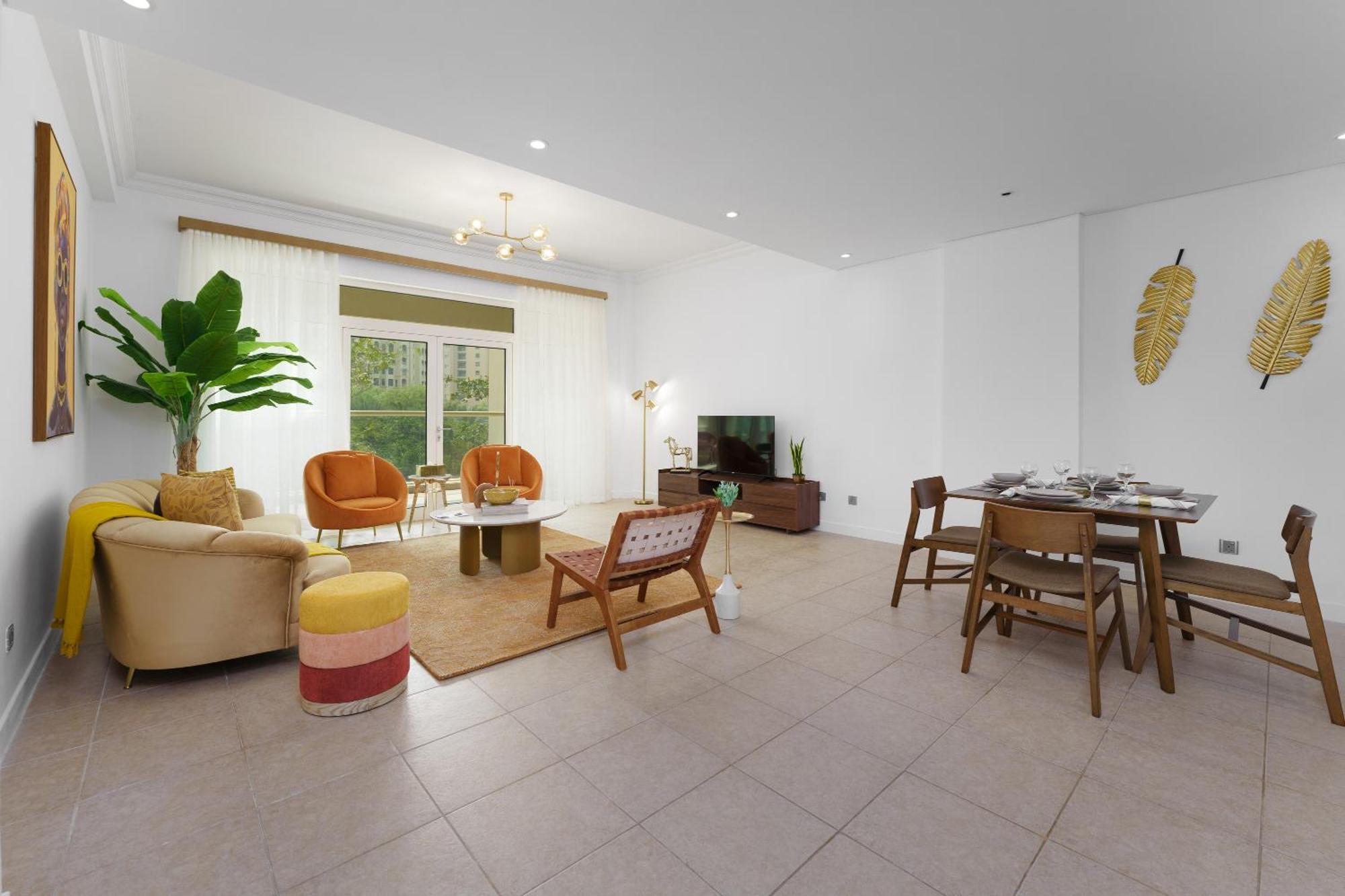 Maison Privee - Elegant Coastal On Palm Jumeirah Apartment *