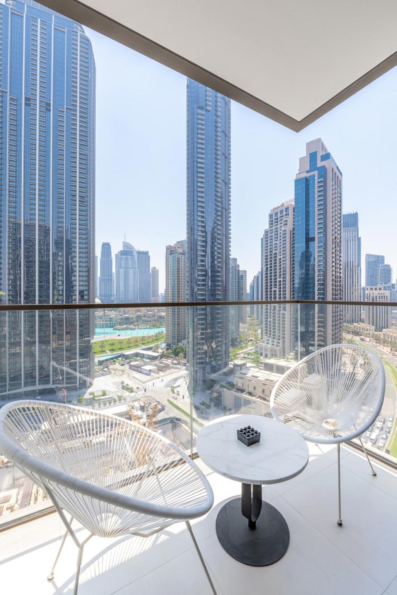 Stylish 3br Maid's In Burj Crown With Burj Khalifa View Daire Dubai