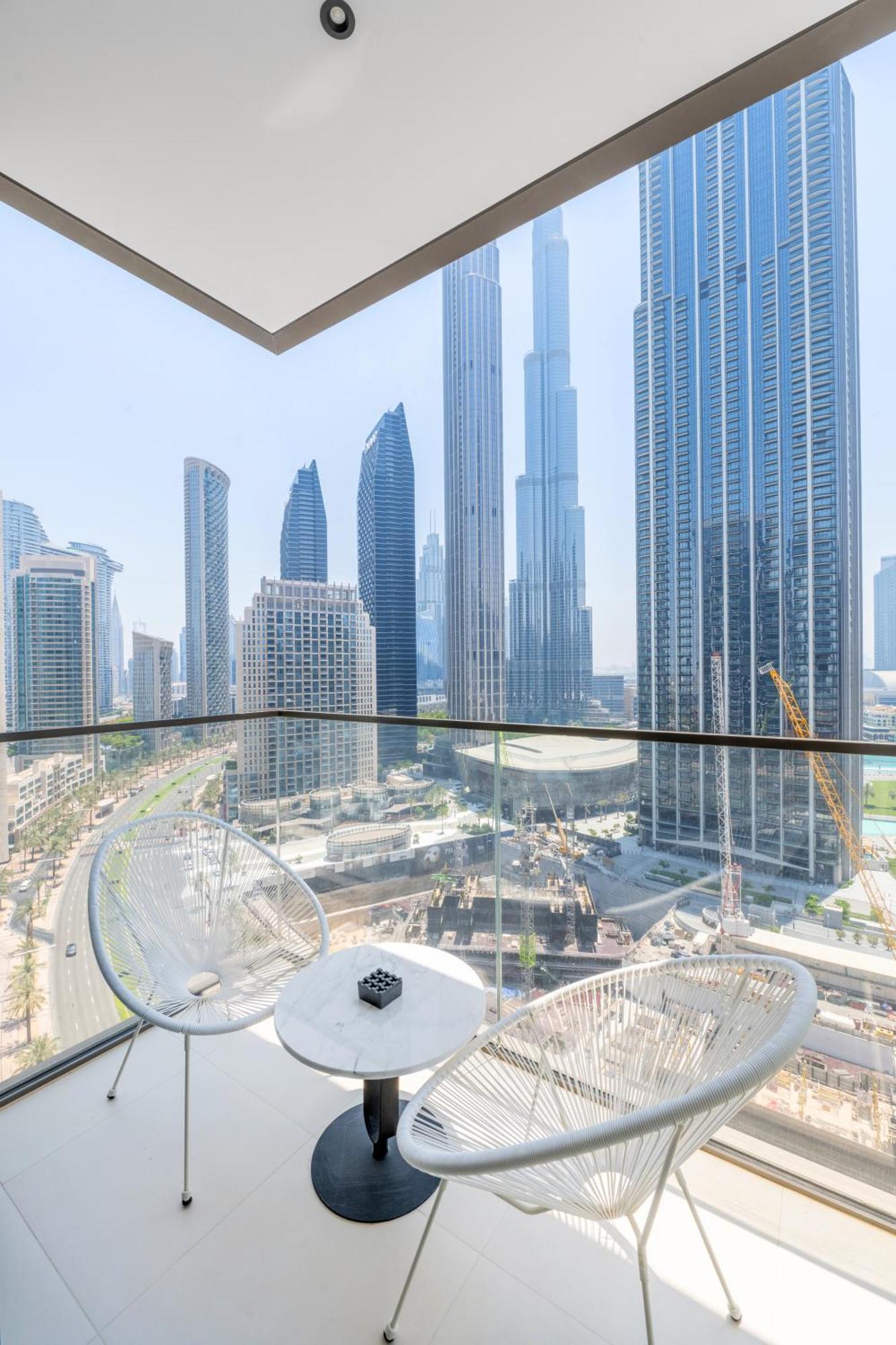 Stylish 3br Maid's In Burj Crown With Burj Khalifa View Daire *