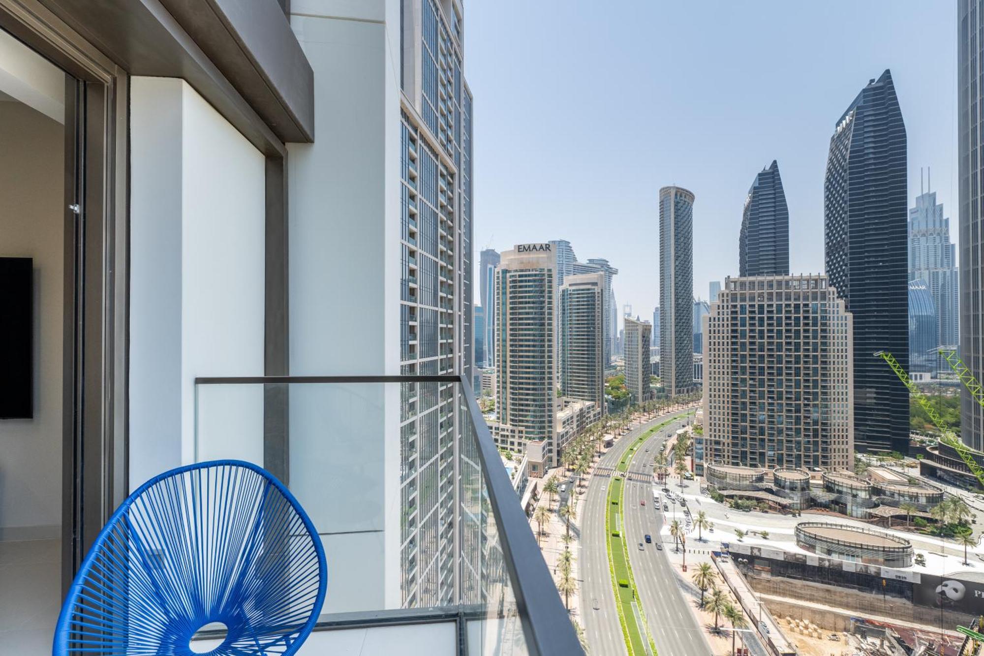 Stylish 3br Maid's In Burj Crown With Burj Khalifa View Daire Dubai