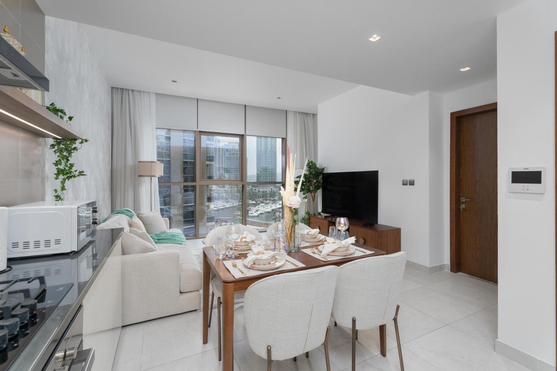 Nasma Luxury - Exclusive Marina-front Living At No 9 Marina Daire Dubai