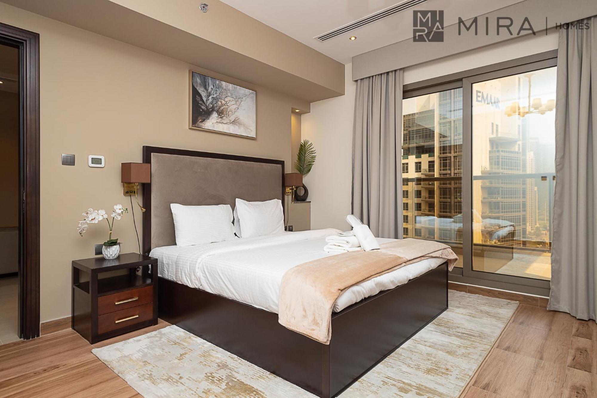 Mira Homes - Spacious And Cosy 3 Bedroom With Burj Khalifa View * Dubai
