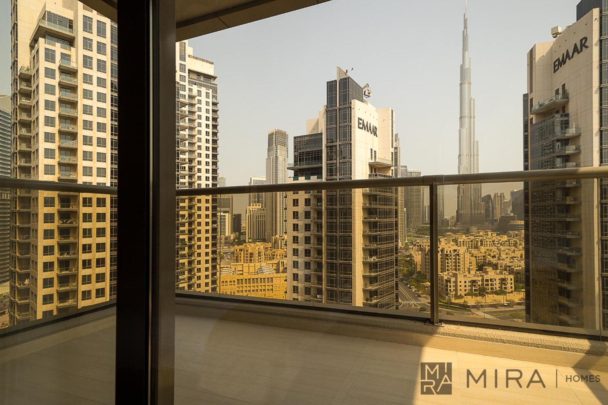 Mira Homes - Spacious And Cosy 3 Bedroom With Burj Khalifa View Apartment