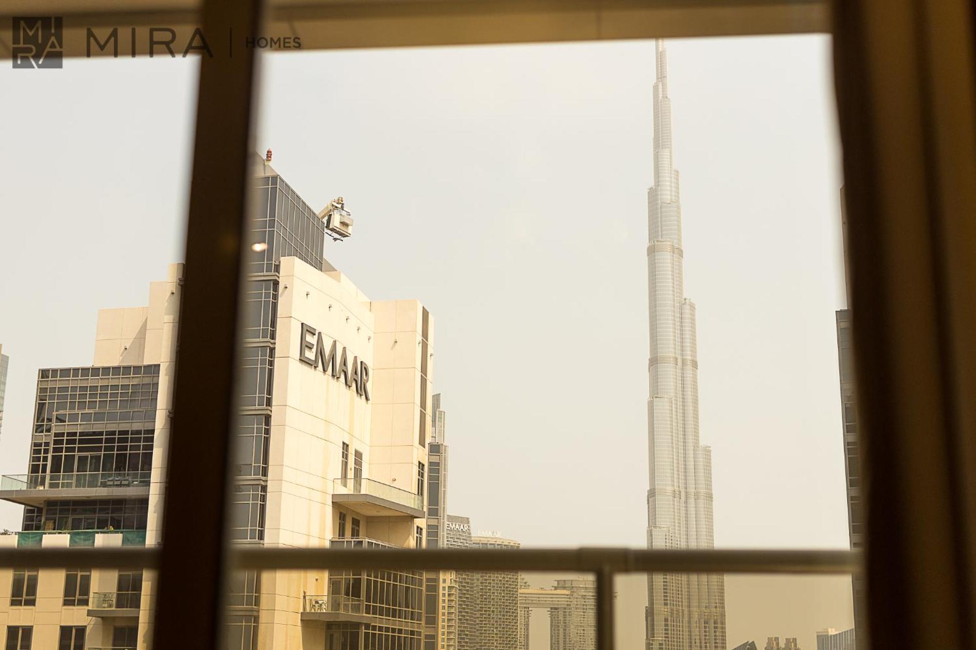 Mira Homes - Spacious And Cosy 3 Bedroom With Burj Khalifa View Apartment