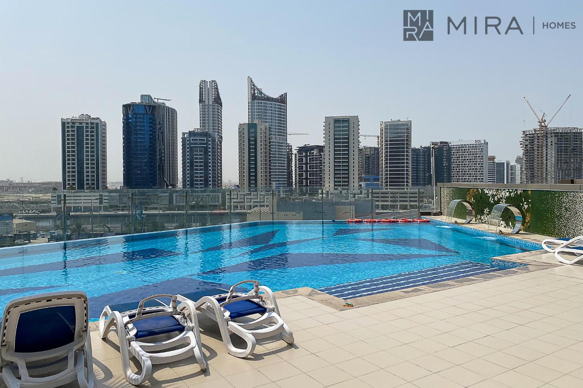 Mira Homes - Spacious And Cosy 3 Bedroom With Burj Khalifa View Apartment