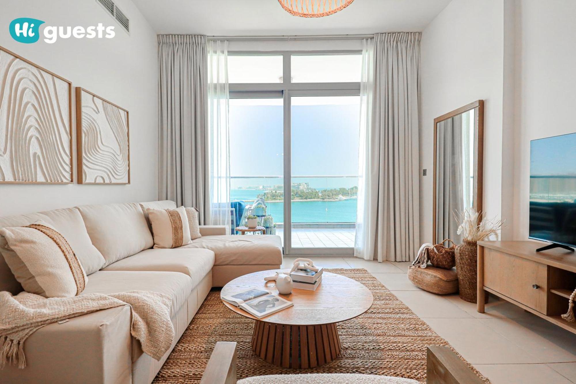 Higuests - Premier Beachfront Stylish 2br Maid Apartment
