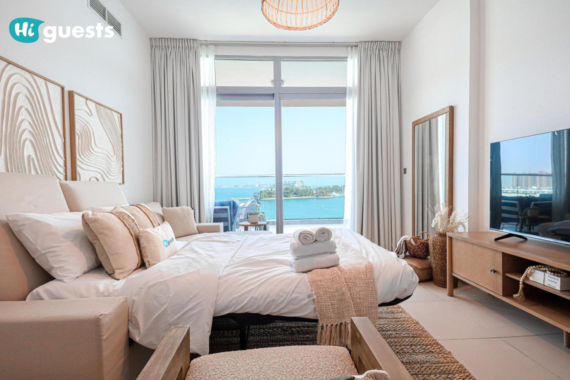 Higuests - Premier Beachfront Stylish 2br Maid Apartment *