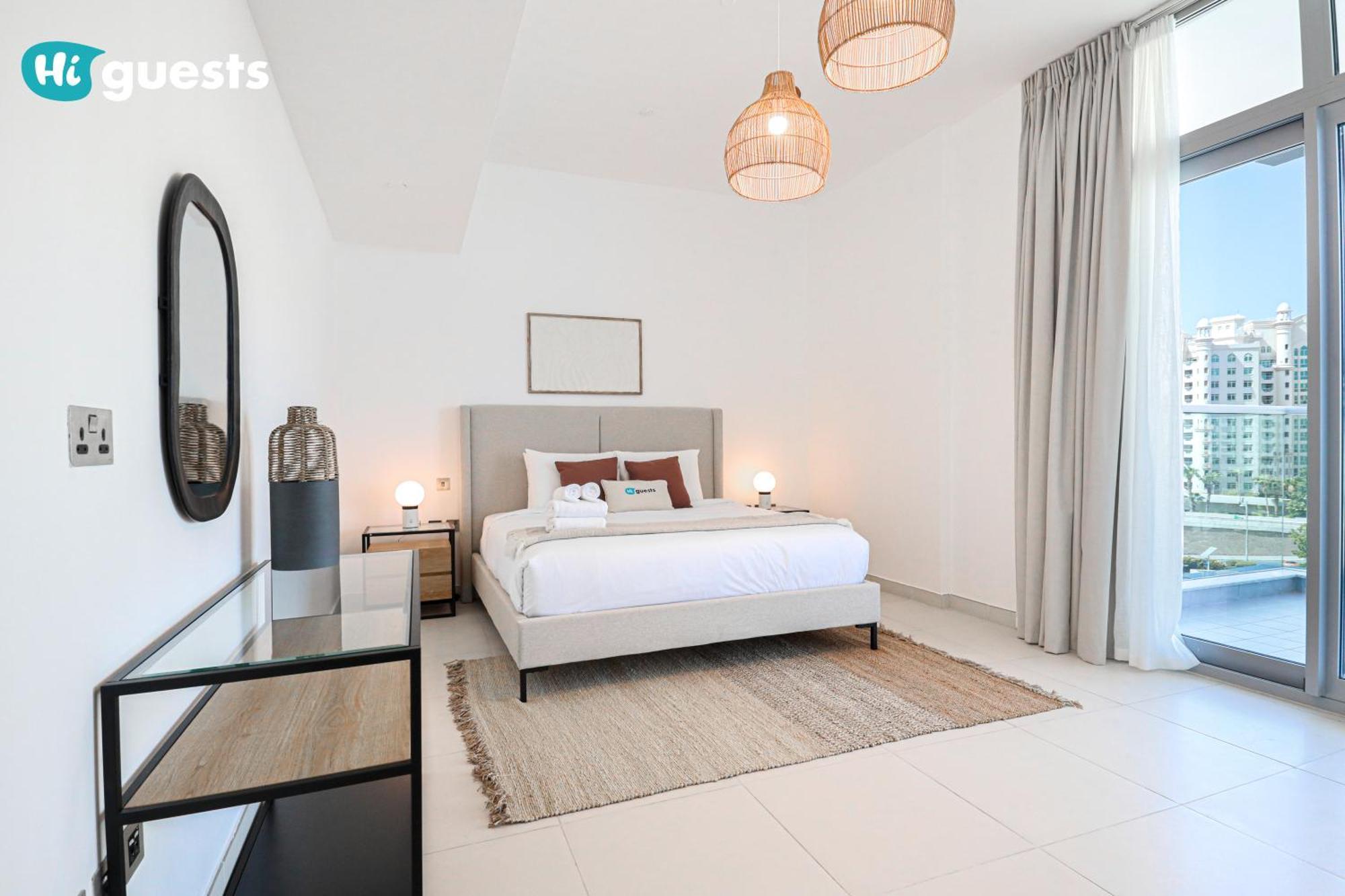Higuests - Premier Beachfront Stylish 2br Maid Dubai