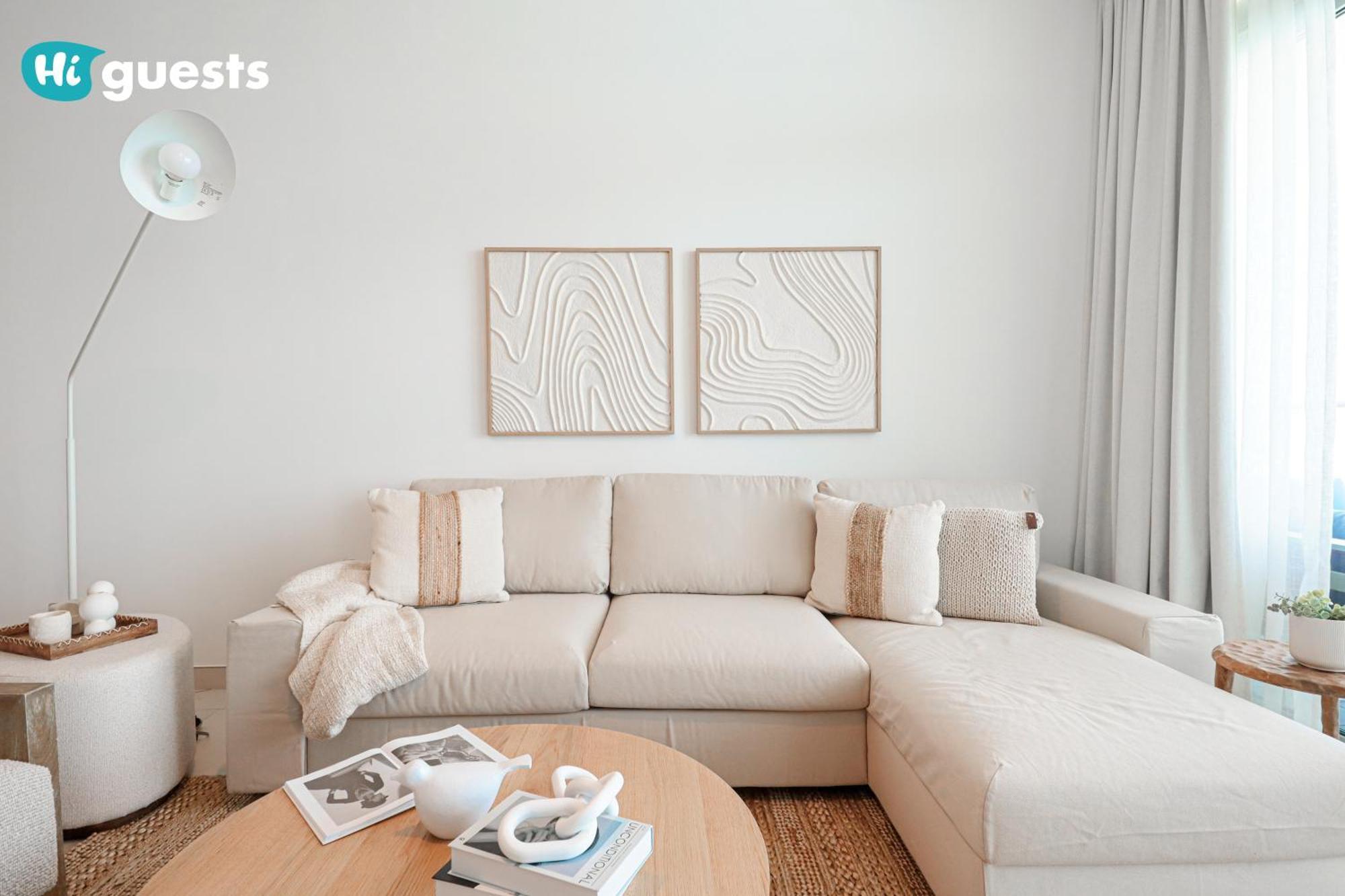 Higuests - Premier Beachfront Stylish 2br Maid * Dubai