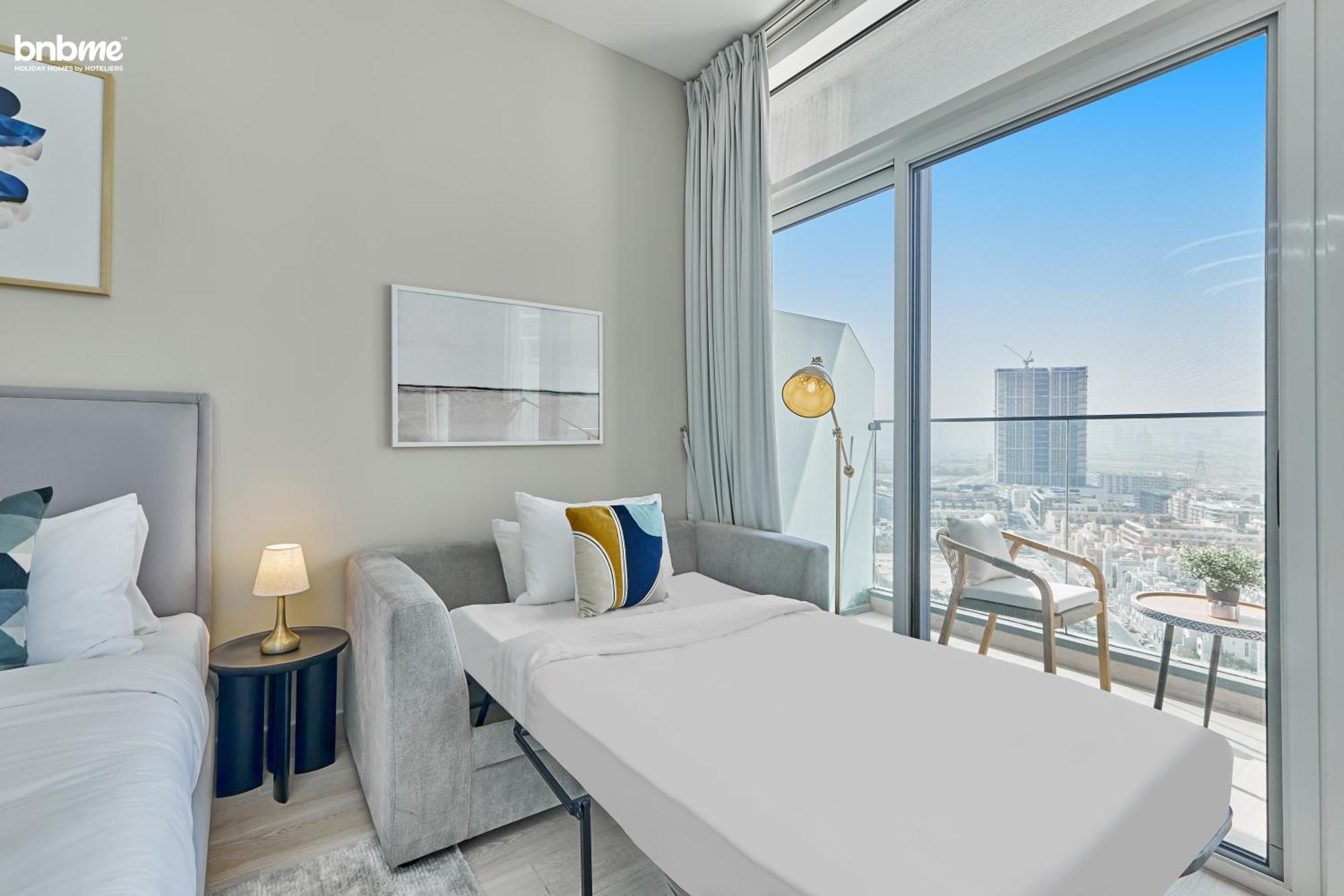 Daire Bnbme - Bloom Heights Jvc Dubai