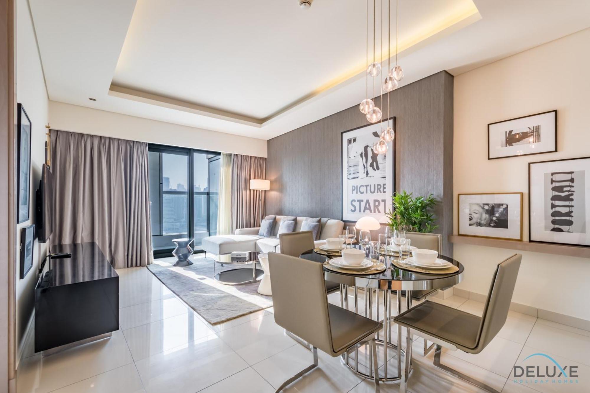 Apartment Stylish 1br In Damac Towers By Paramount B, Business Bay By Deluxe Homes Dubai