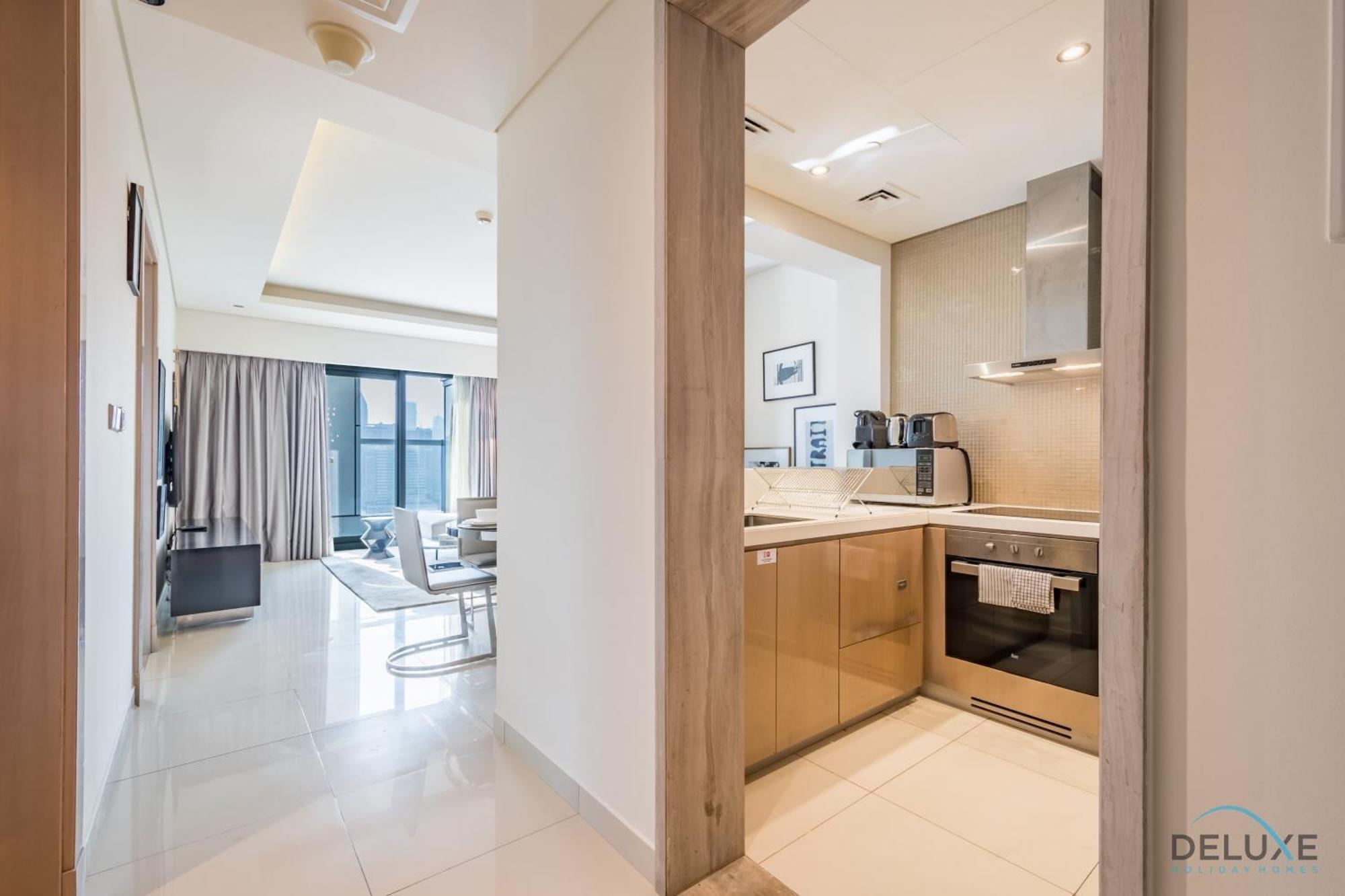 Stylish 1br In Damac Towers By Paramount B, Business Bay By Deluxe Homes *