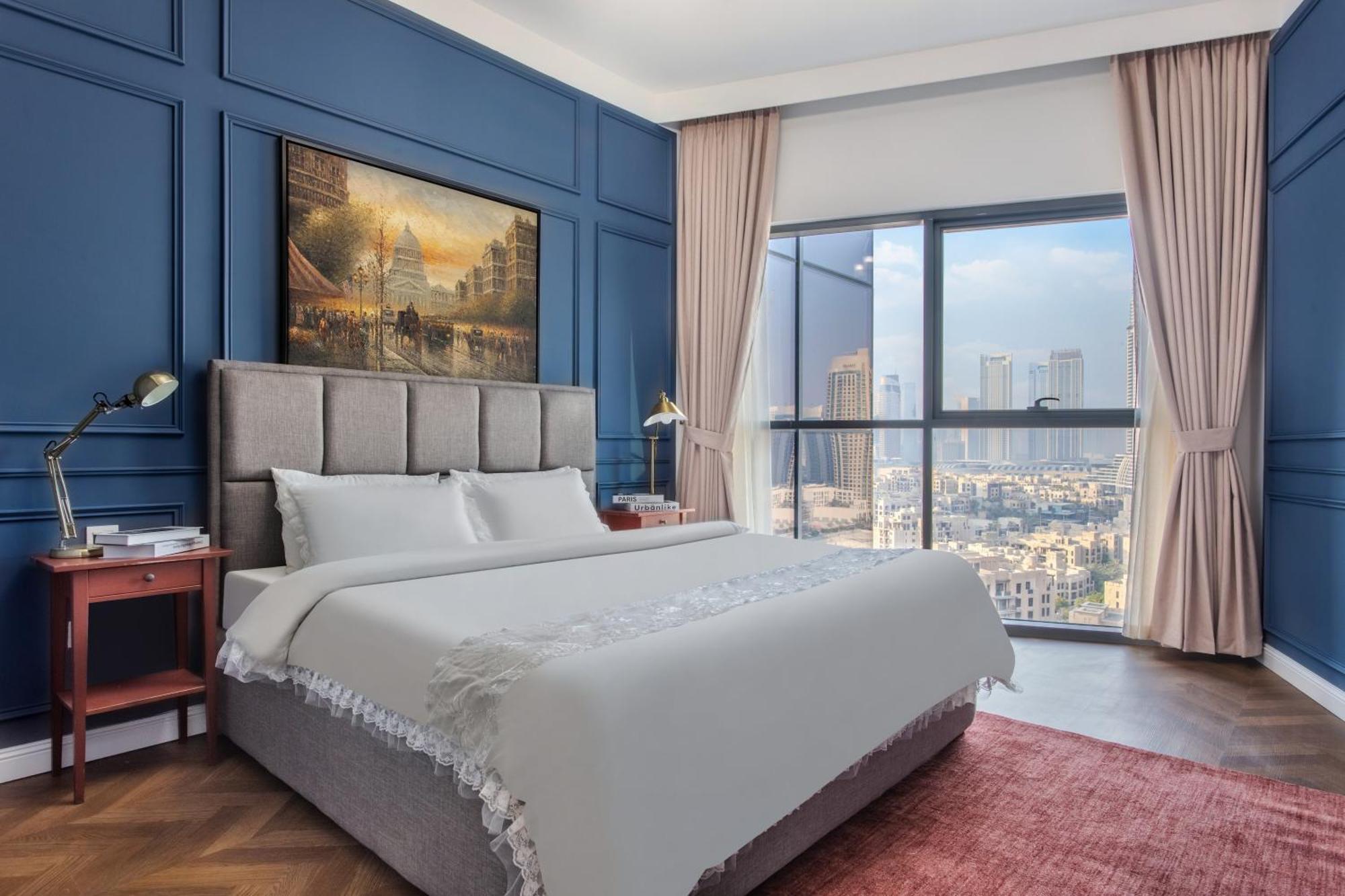 Stunning 2br In Bellevue Tower With Burj Khalifa & Skyscraper View Apartment *