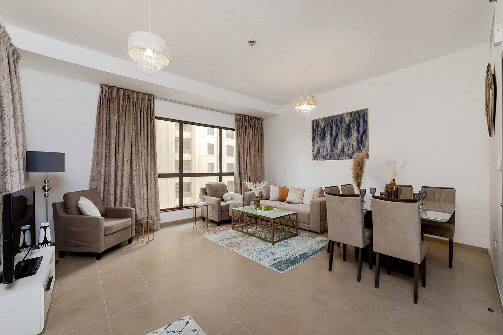Beautiful 2br 2 Min Amwaj Jbr Dubai