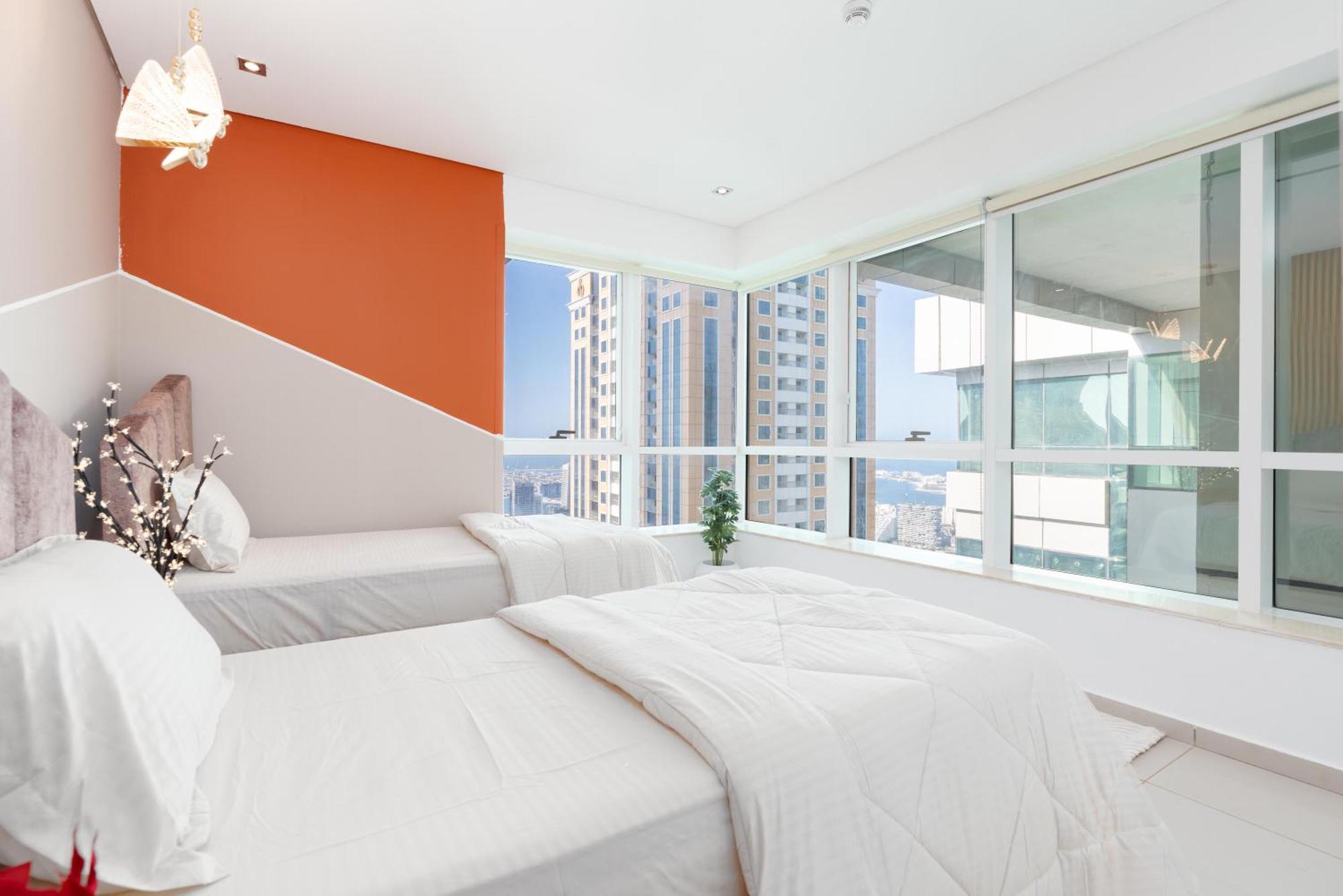 Astonishing Full Palm View -3br -dubai Marina, Uae Apartment *