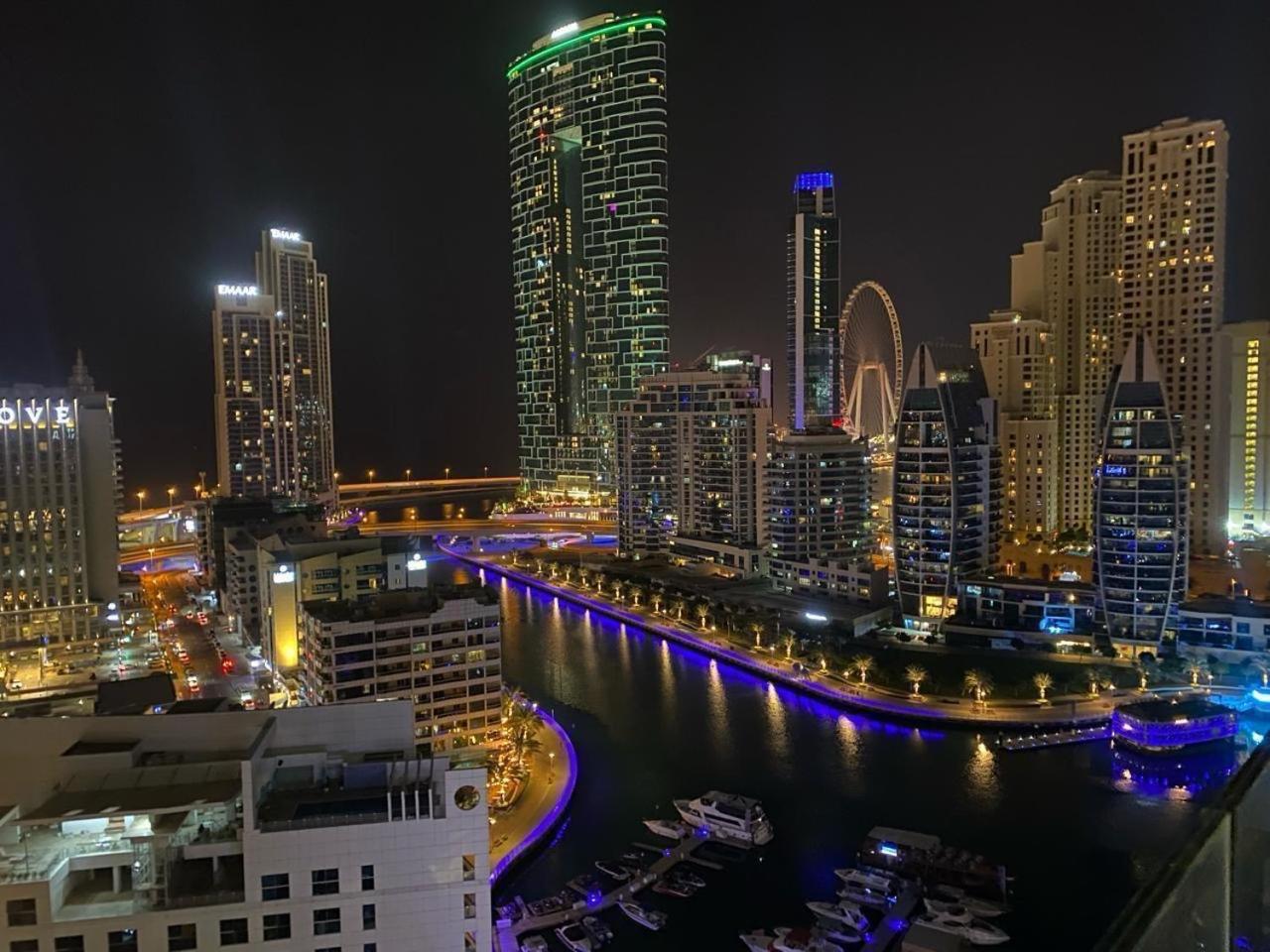 With Stunning Marina And Eye View Dubai